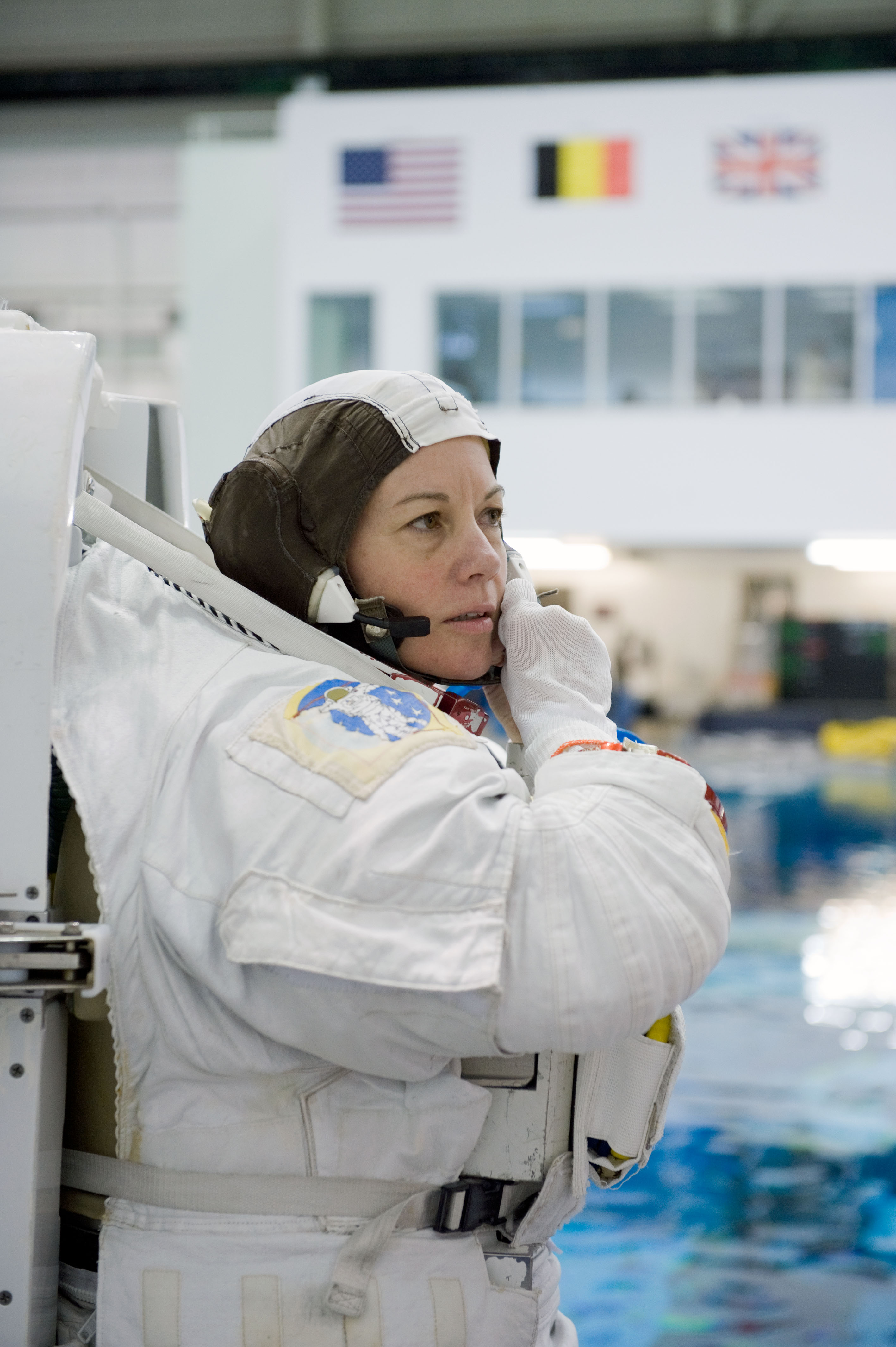 Expedition 26 crew members Cady Coleman and Paolo Nespoli