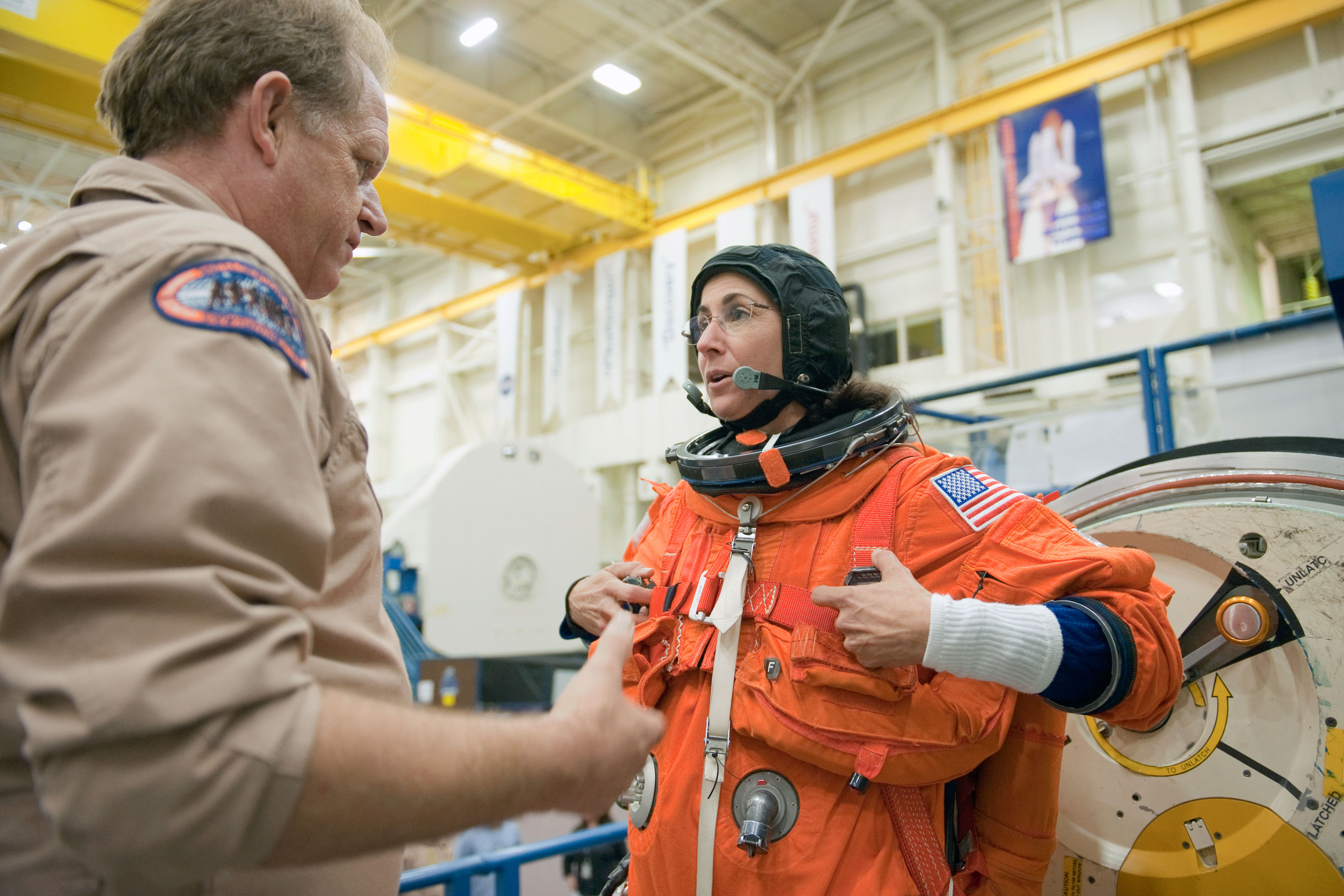 STS-133 crew during CCTII PRL IN/EG 91020 training