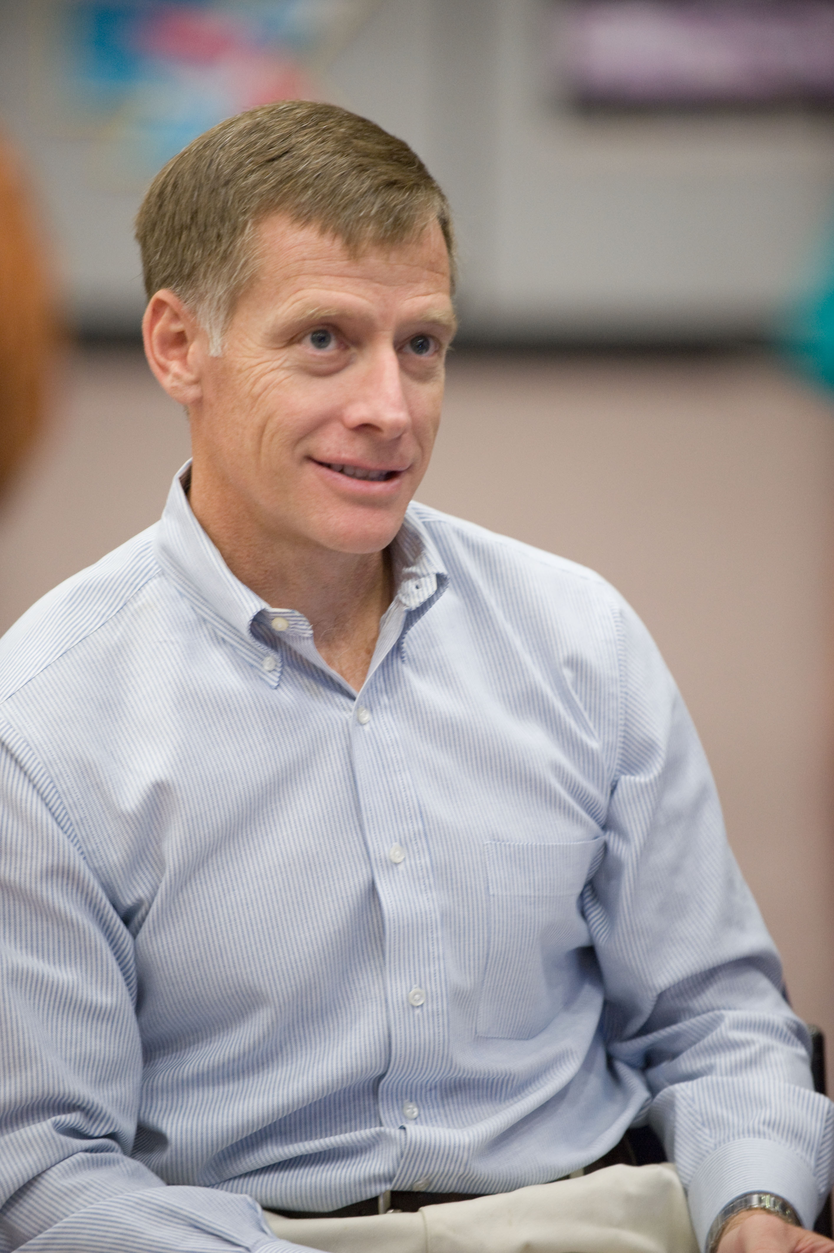 STS-335 crew and training team during Bailout training