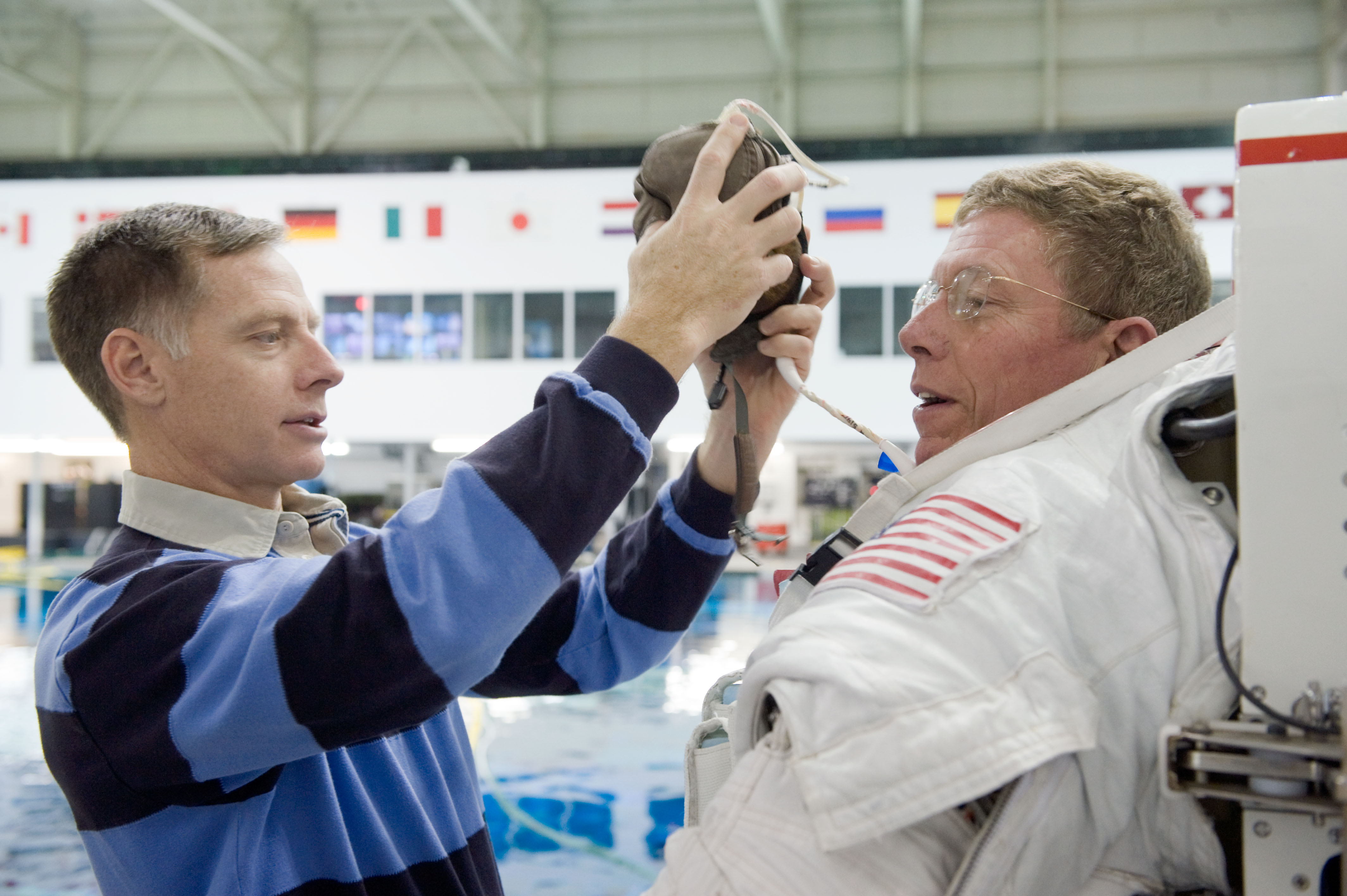 Expedition 28/29 crew members Ron Garan and Mike Fossum