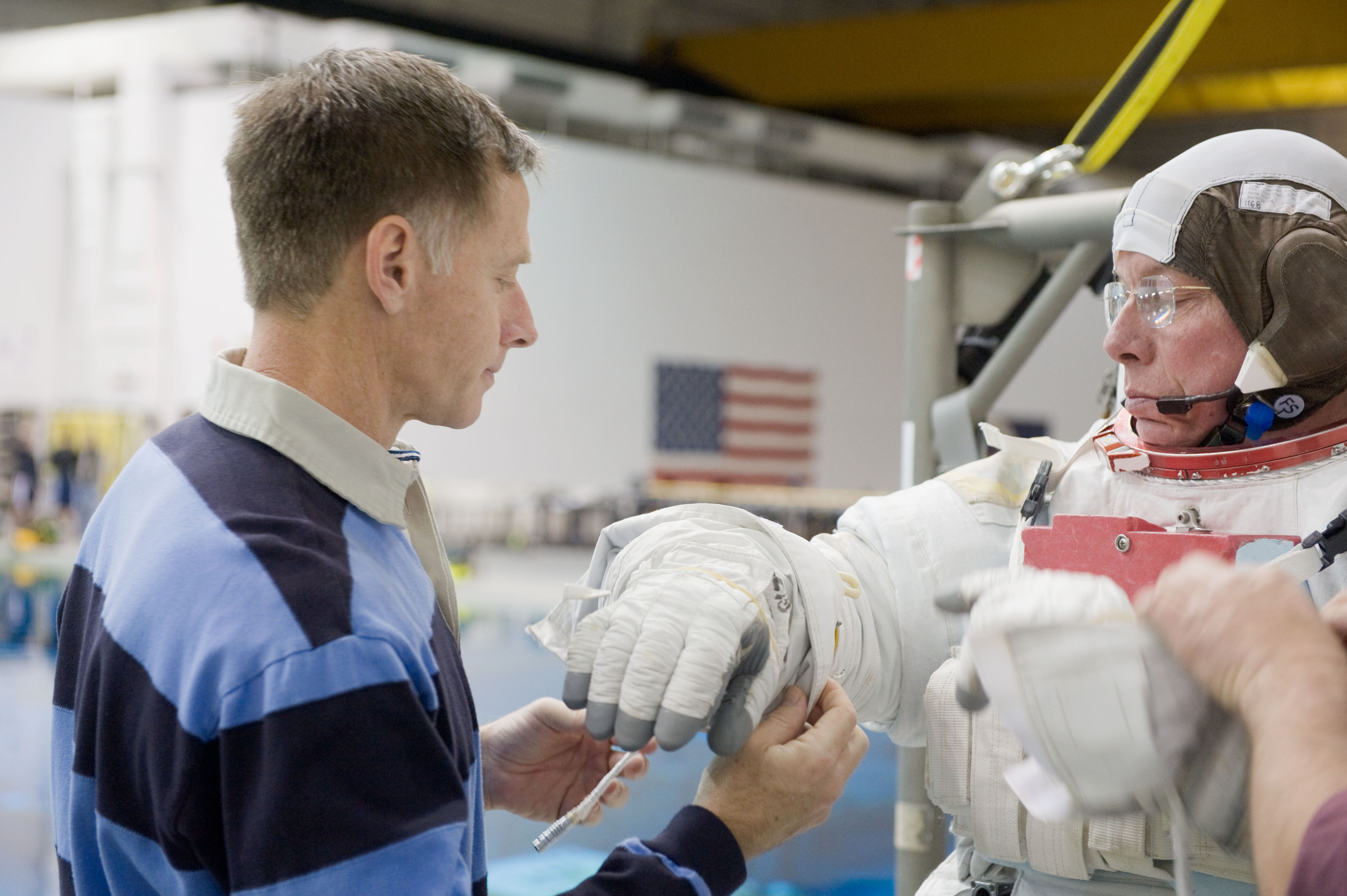Expedition 28/29 crew members Ron Garan and Mike Fossum