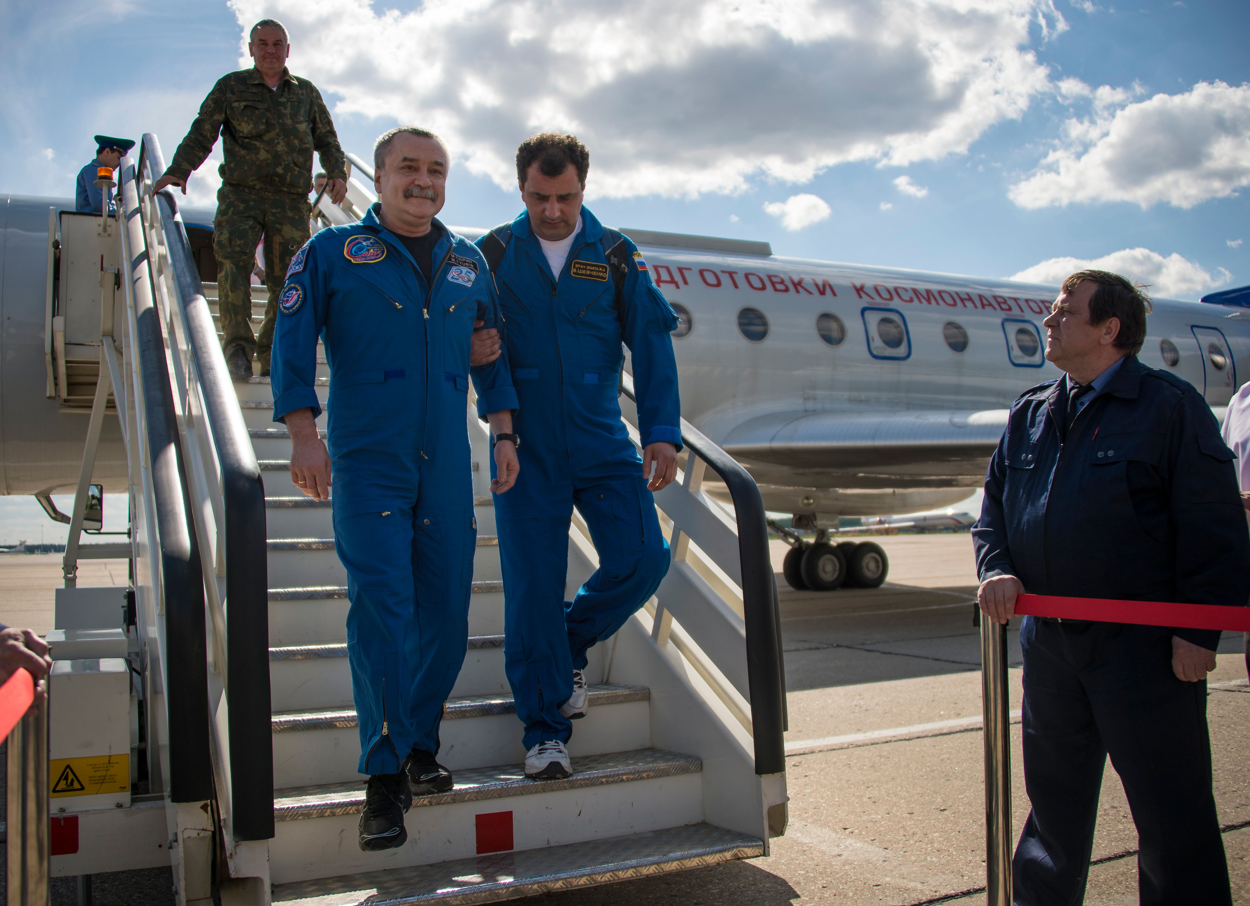Expedition 39 Soyuz TMA-11M Landing