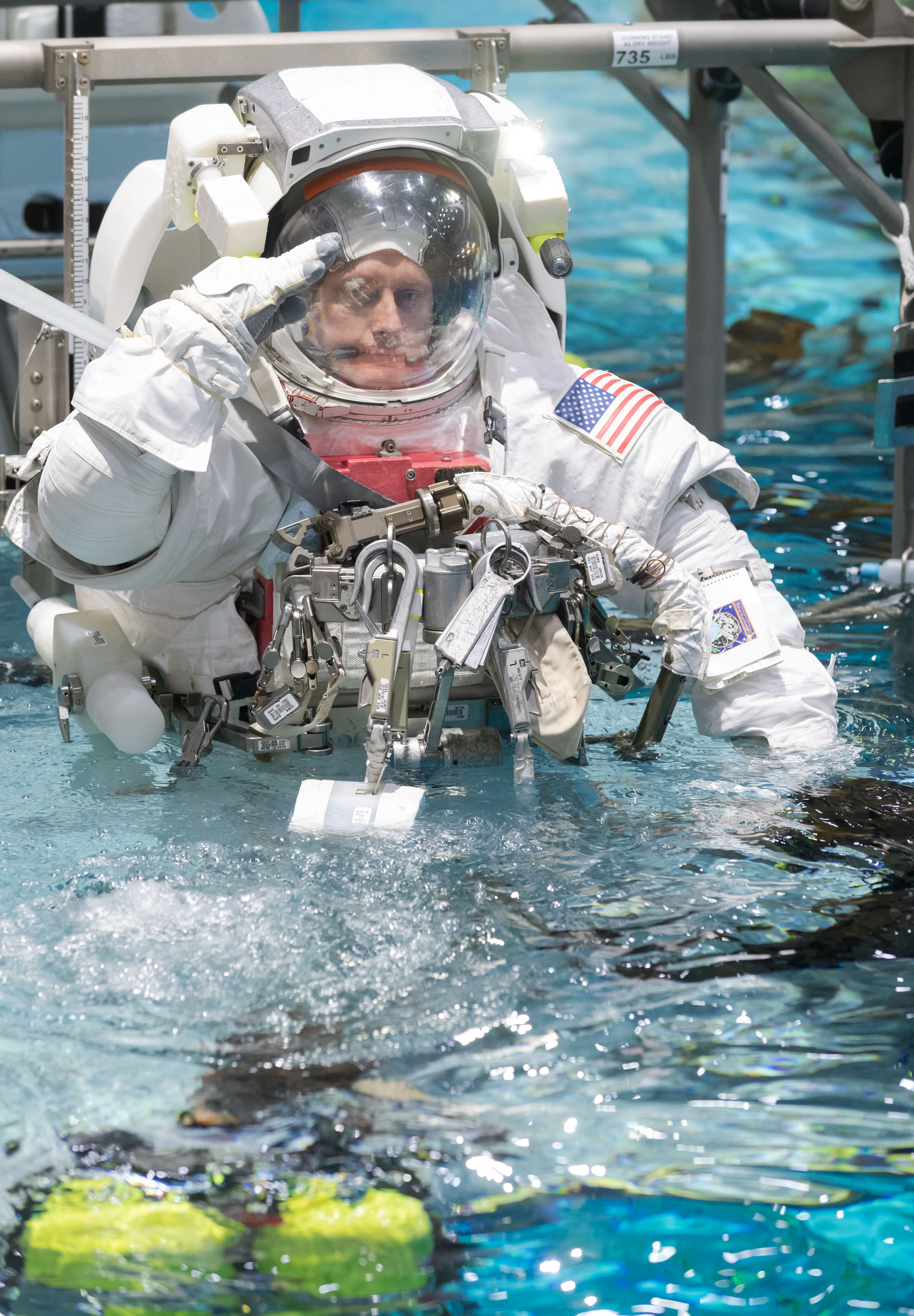 Commercial Crew Program Astronaut Training - Mike Fincke