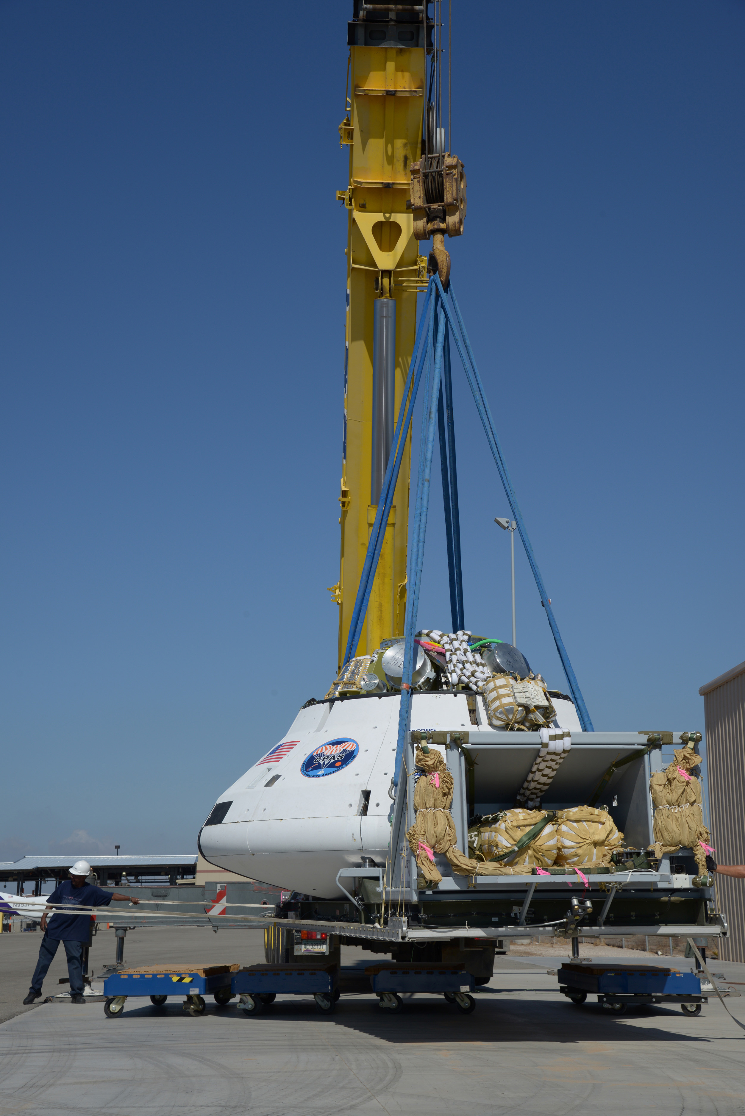 Orion Parachute Test Vehicle