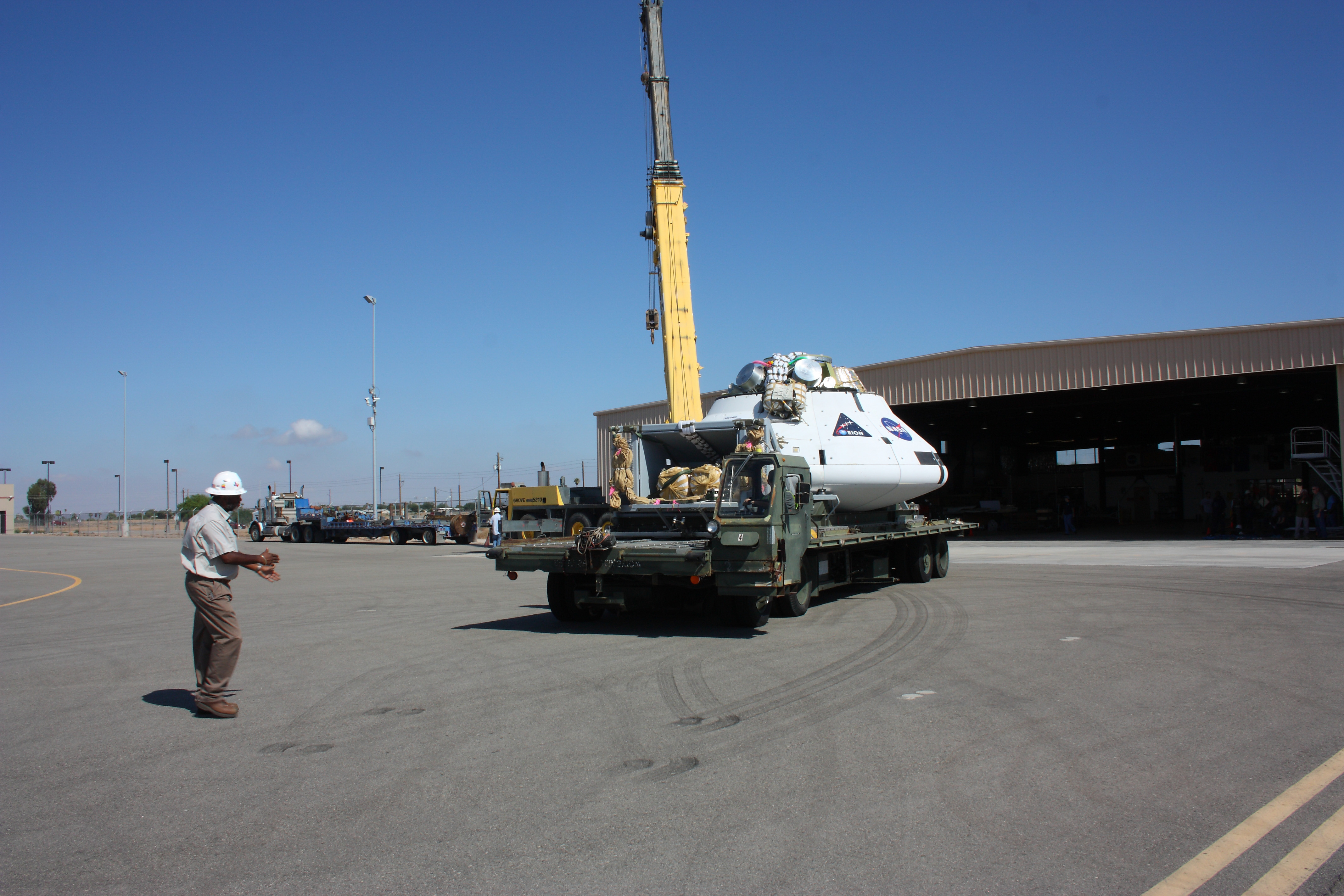 Orion Parachute Test Vehicle