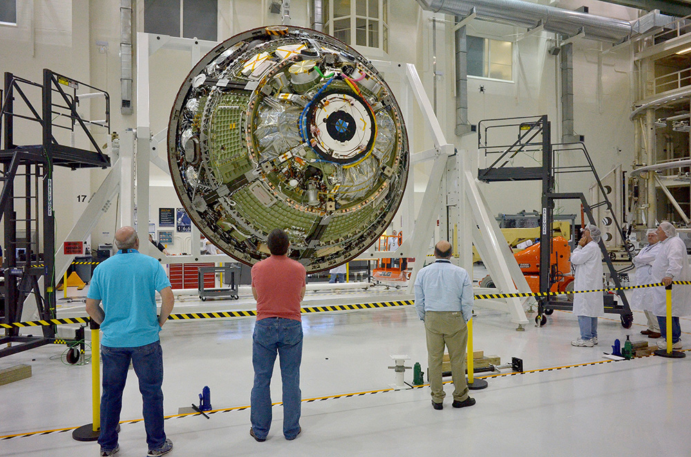 Orion Weight and Center of Gravity Test