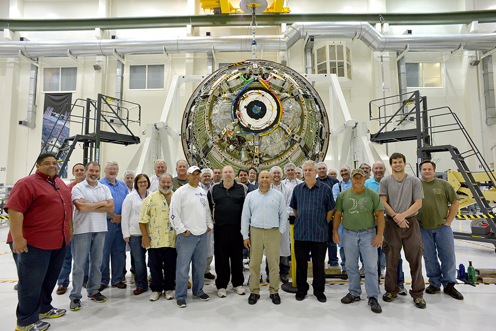 Orion Weight and Center of Gravity Test