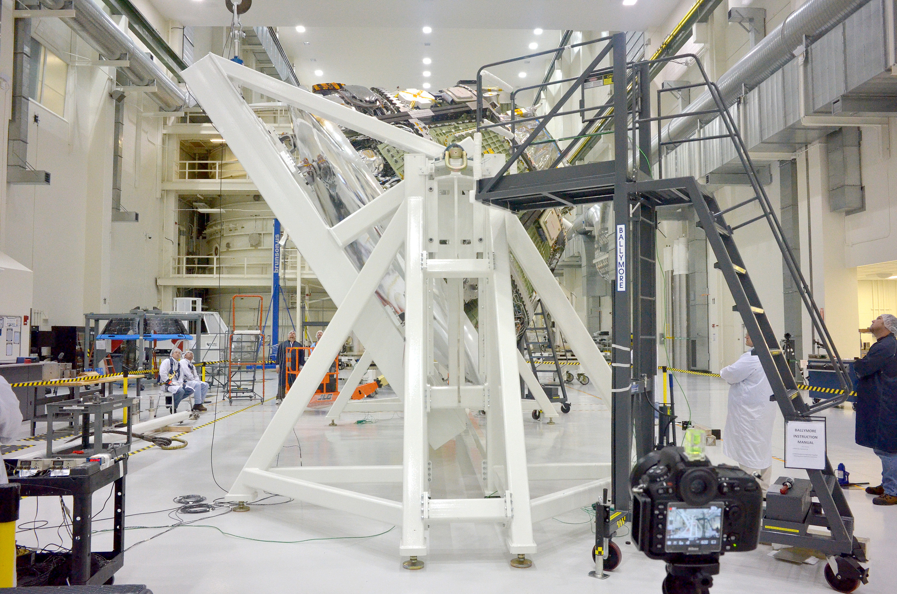 Orion Weight and Center of Gravity Test