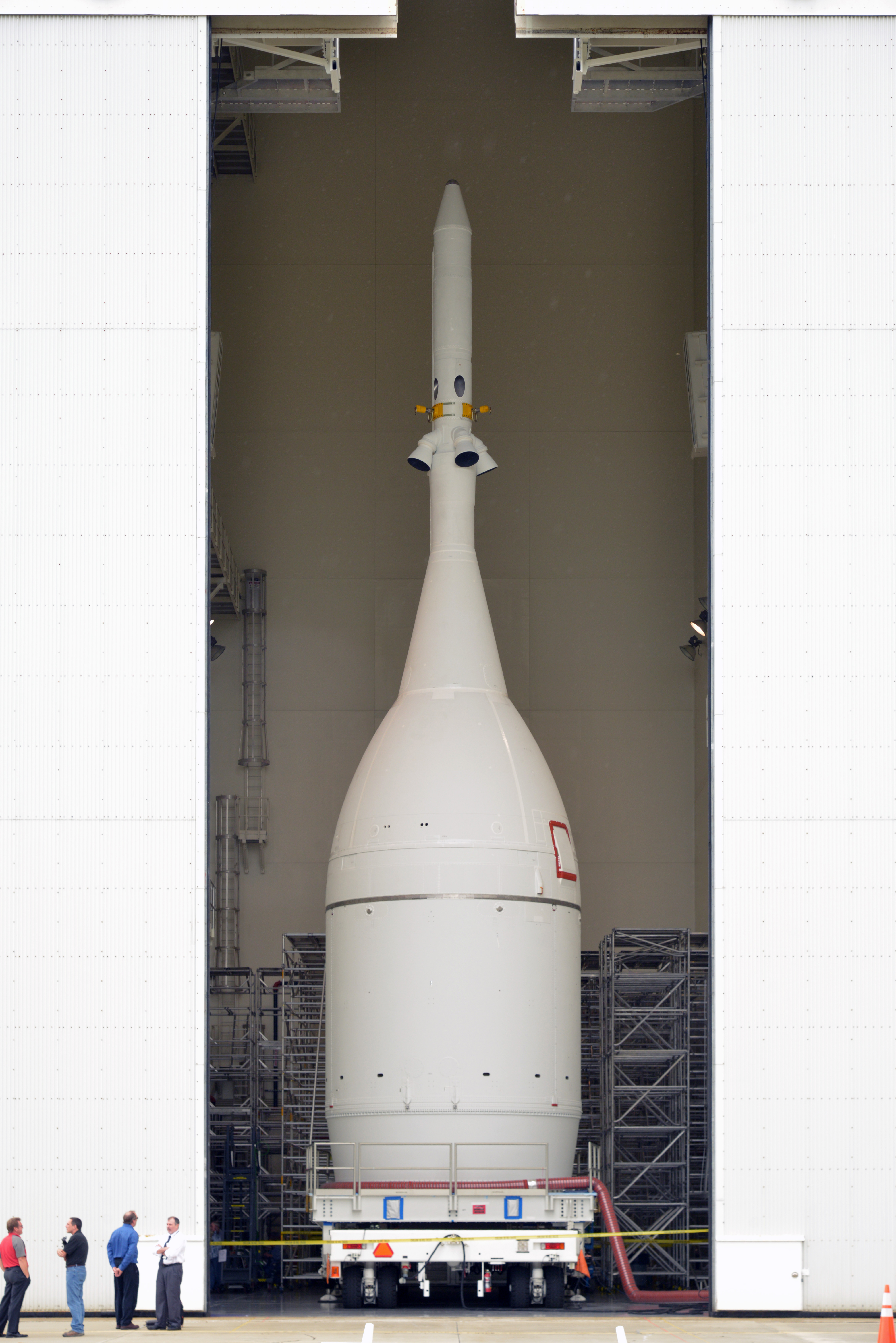 Orion ready to roll out to the launch pad