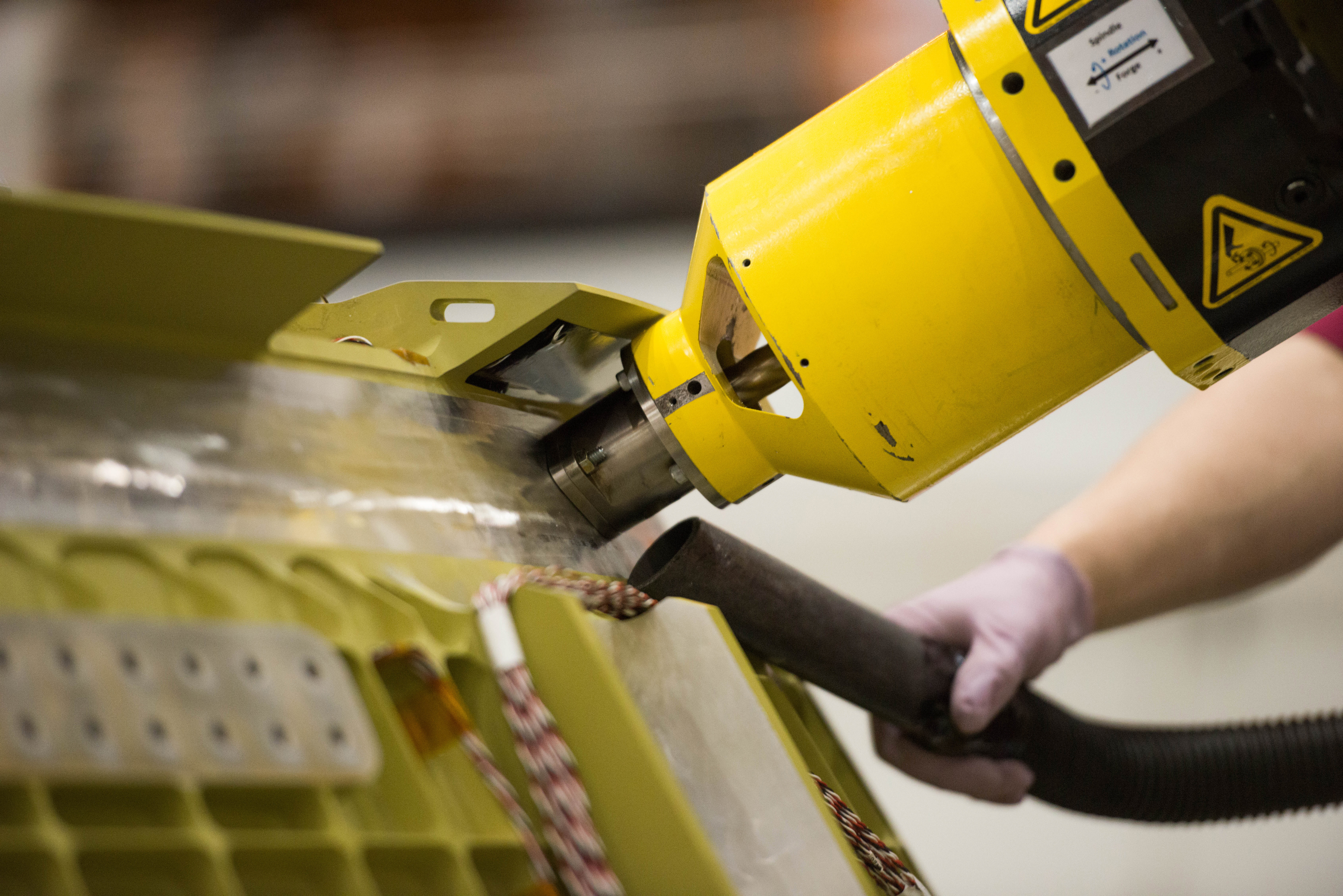 Orion EM1 plug welds in PV2 and PV3