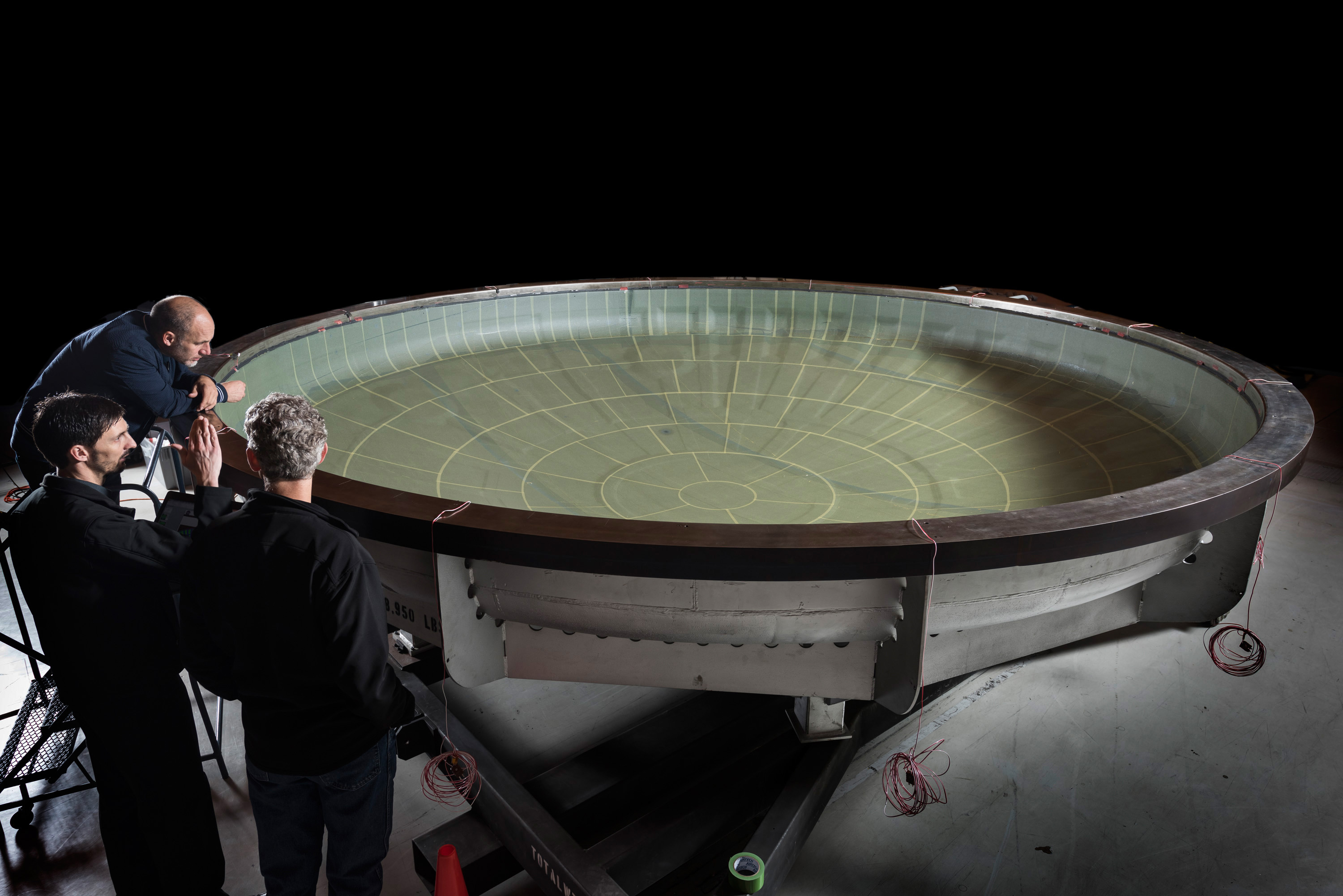 Orion Heat Shield out of autoclave