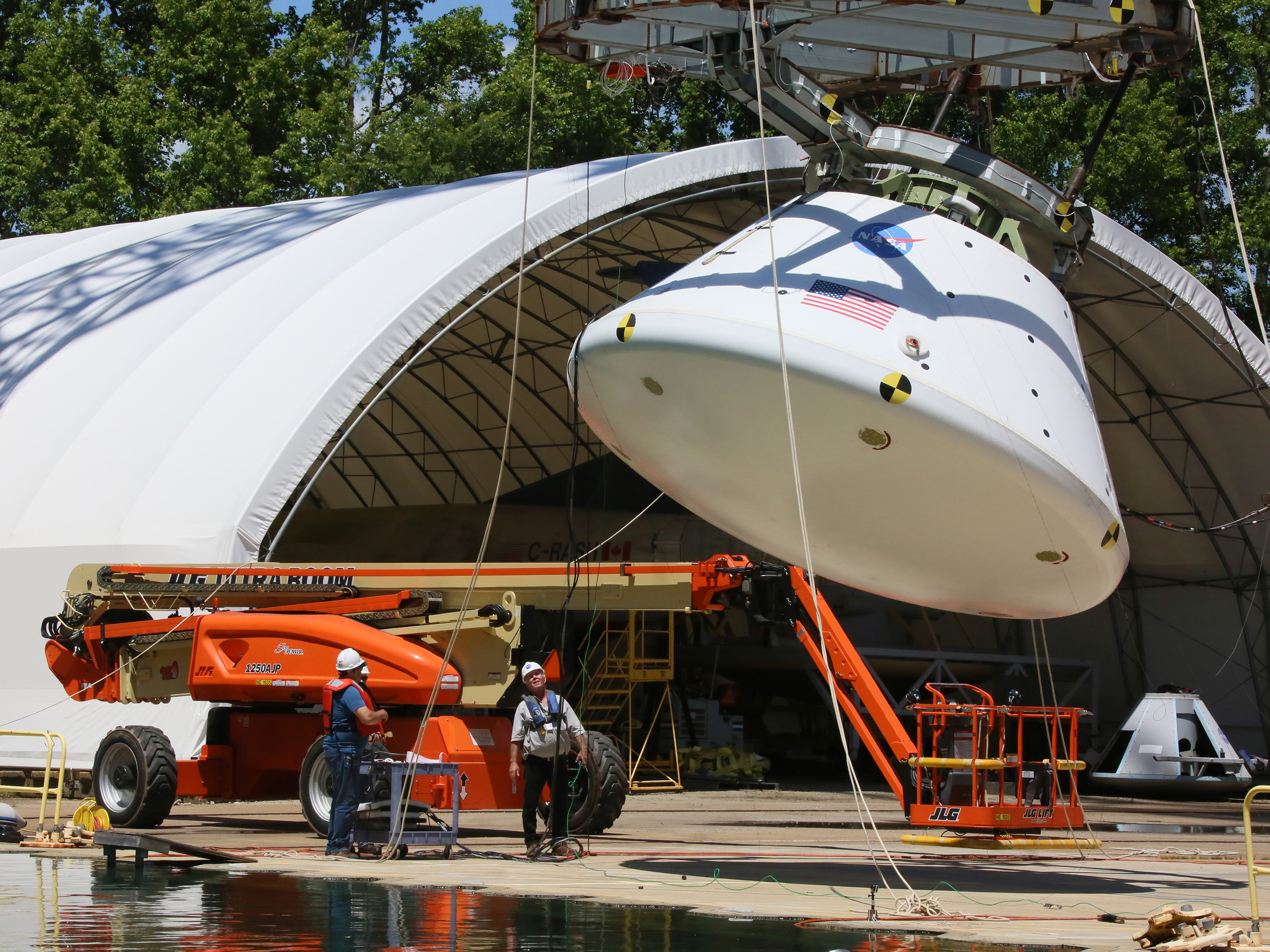 Water Impact Testing