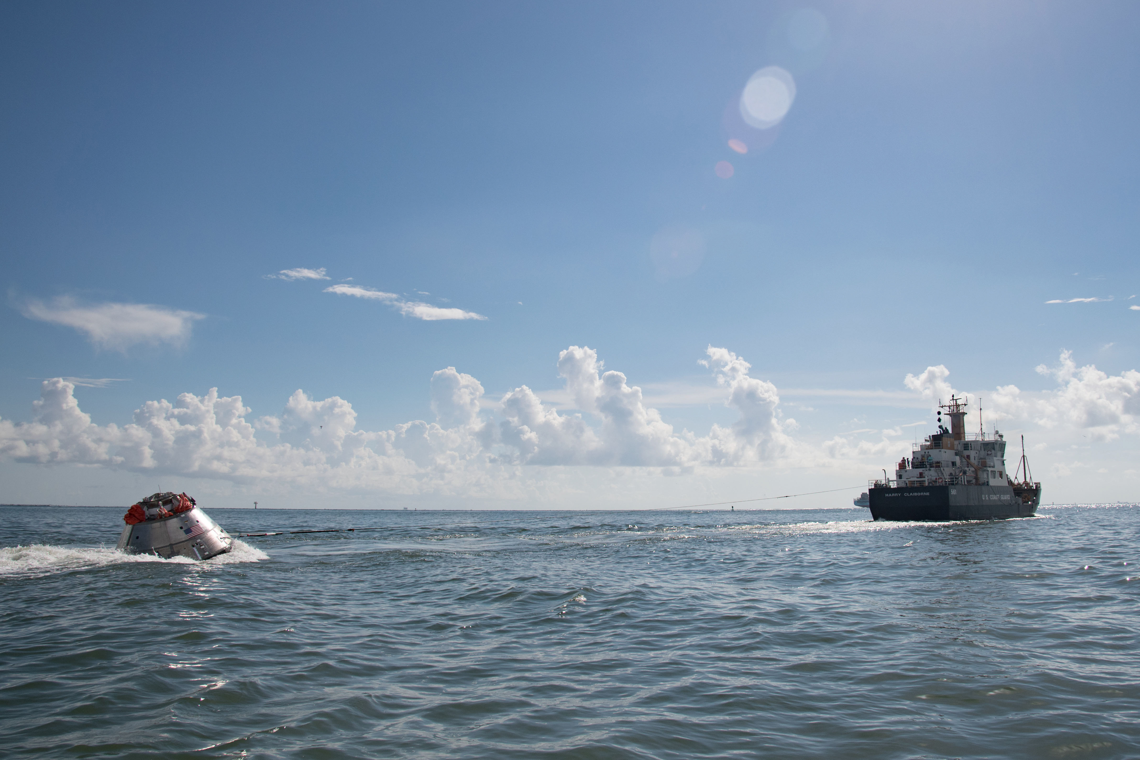 Orion crew egress testing