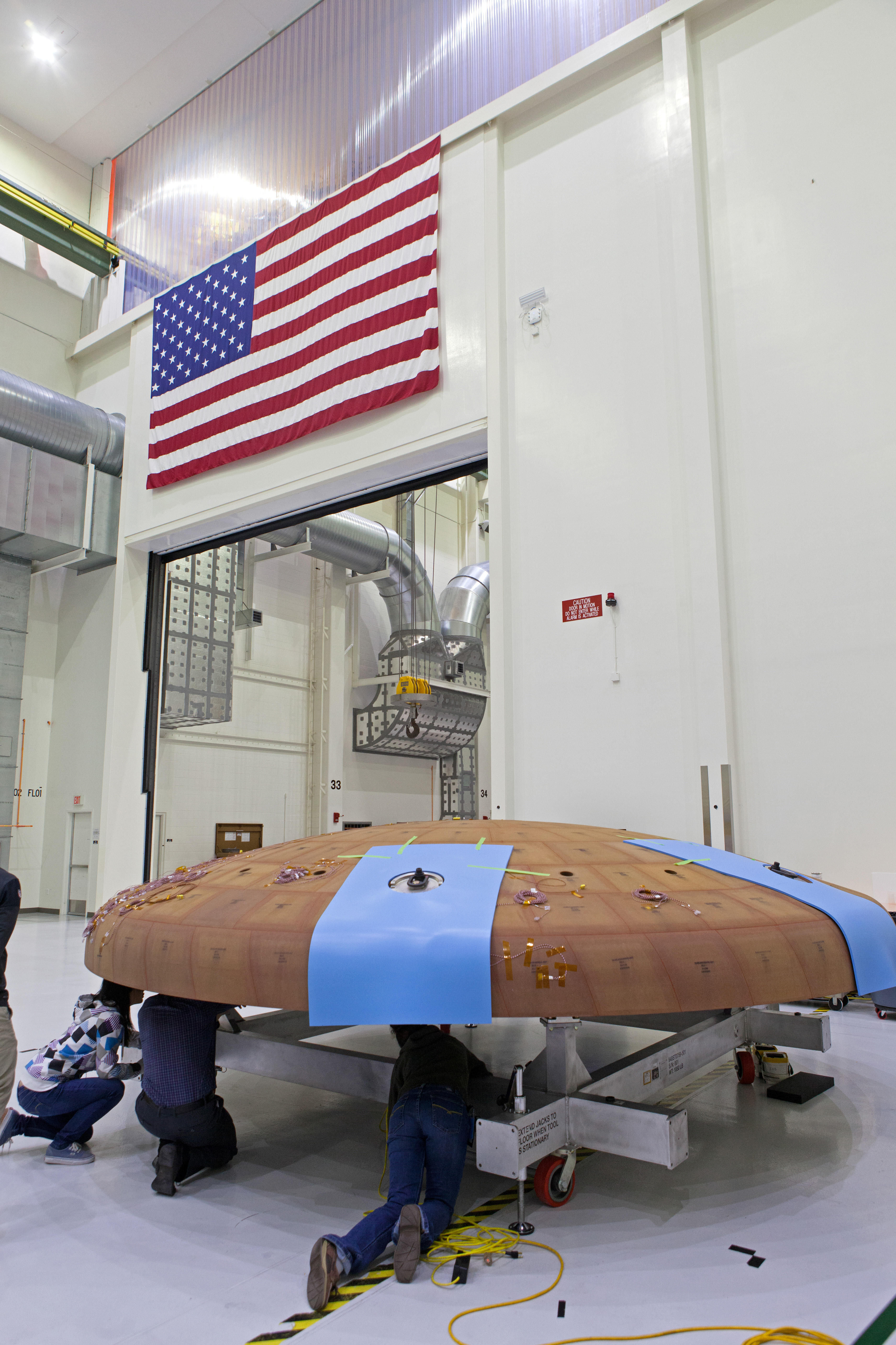 Orion Heat Shield Move