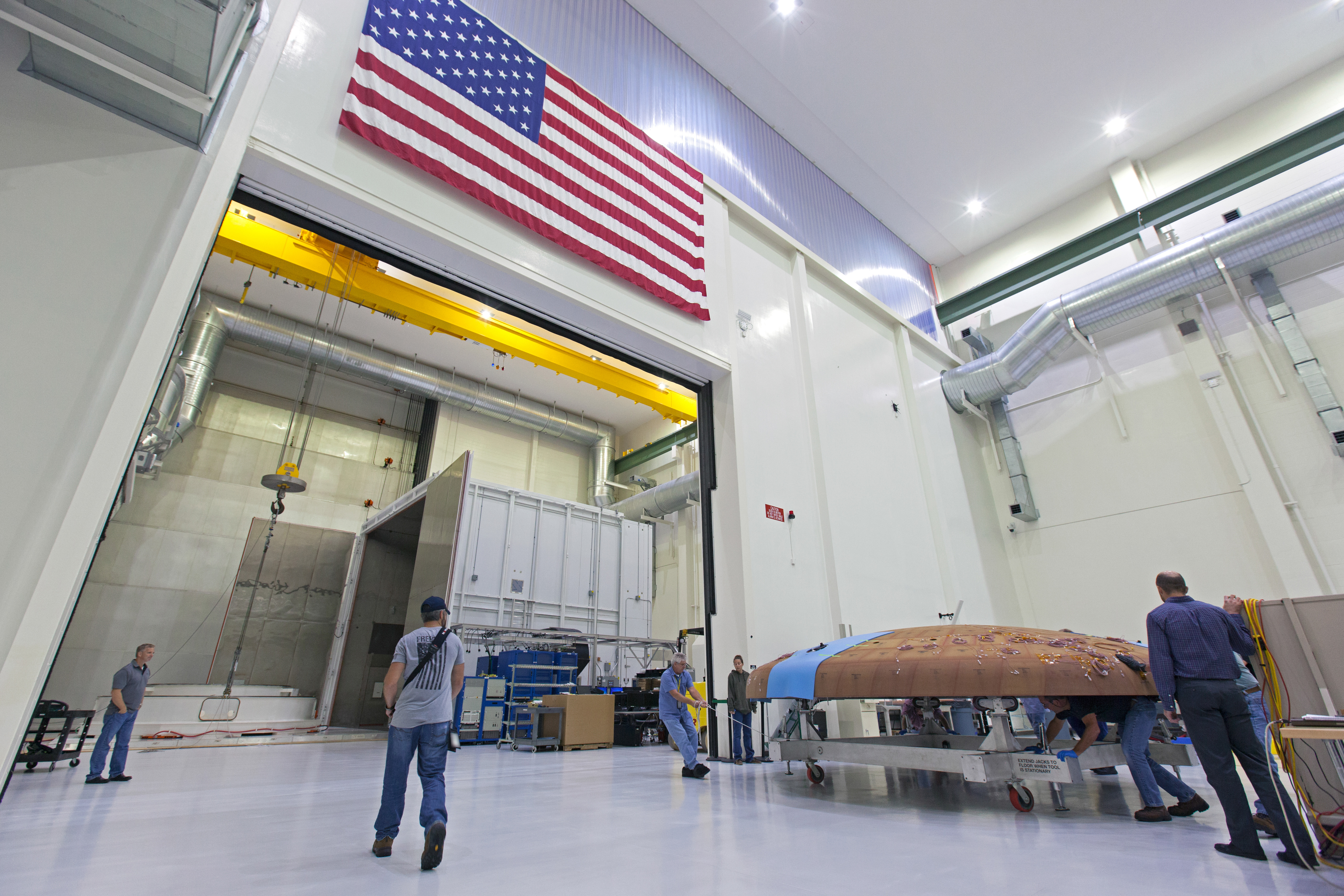 Orion Heat Shield Move