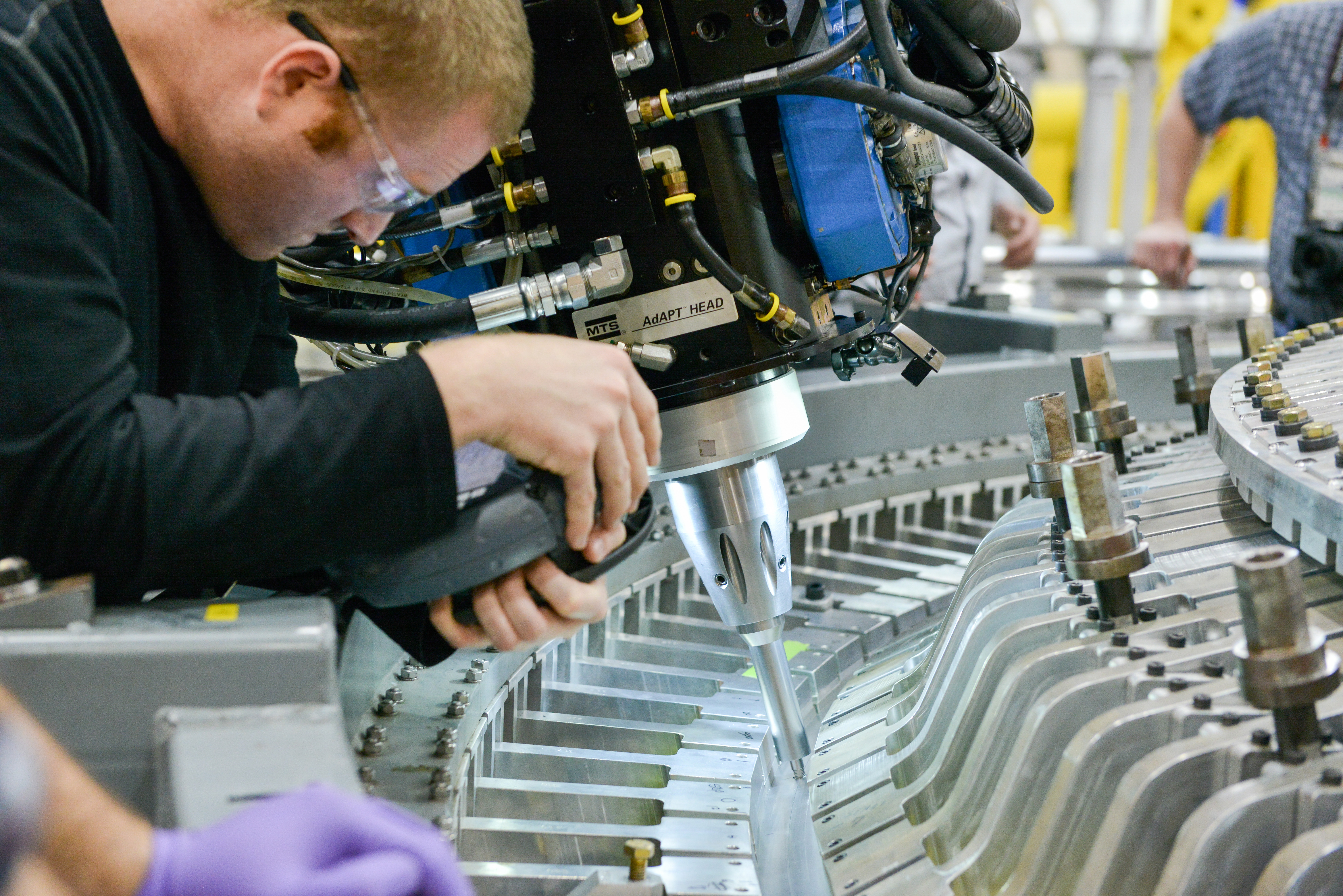 Welding Orion's Exploration Mission-2 Crew Module