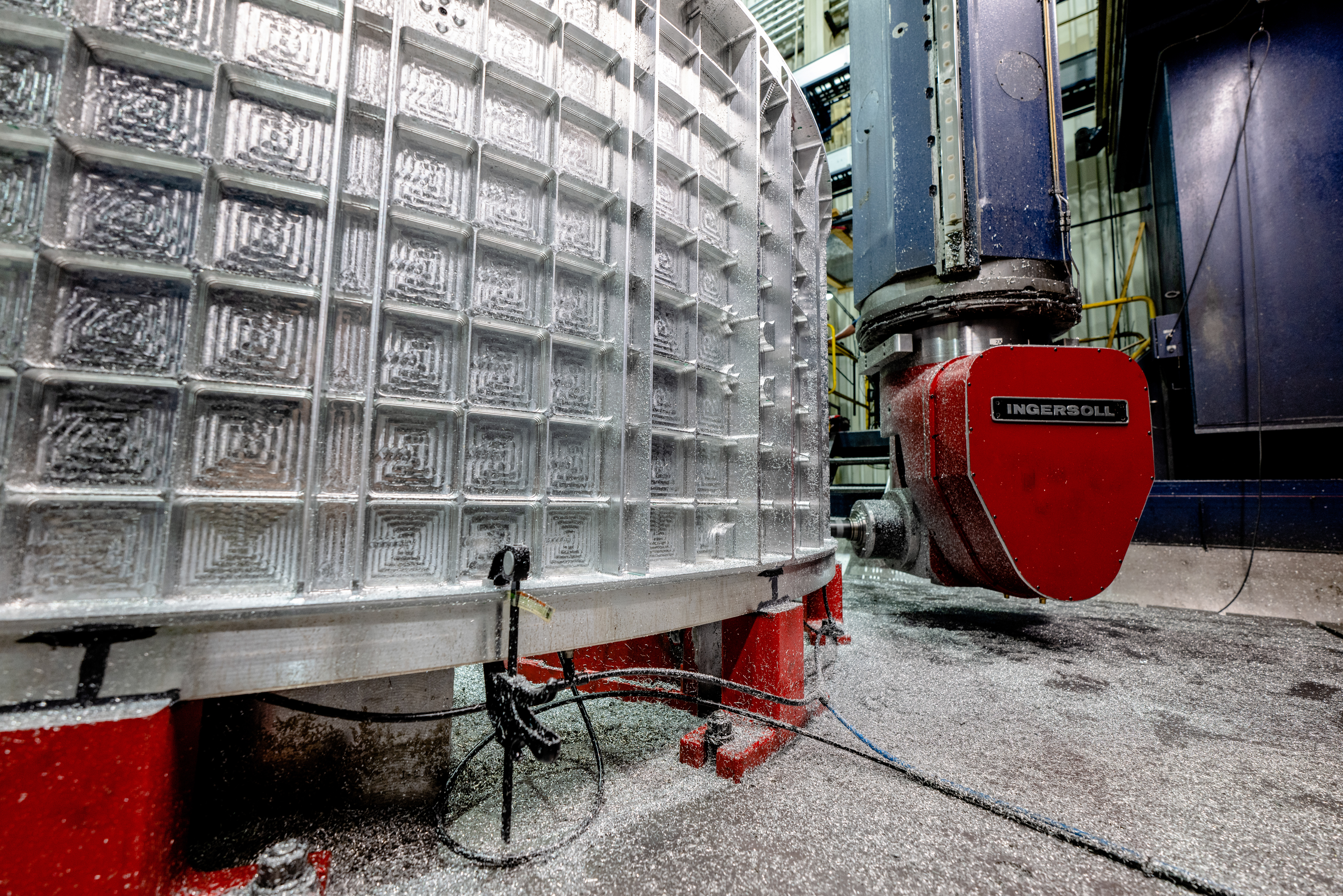 Artemis III machining at Ingersoll Machine Tool, Inc.