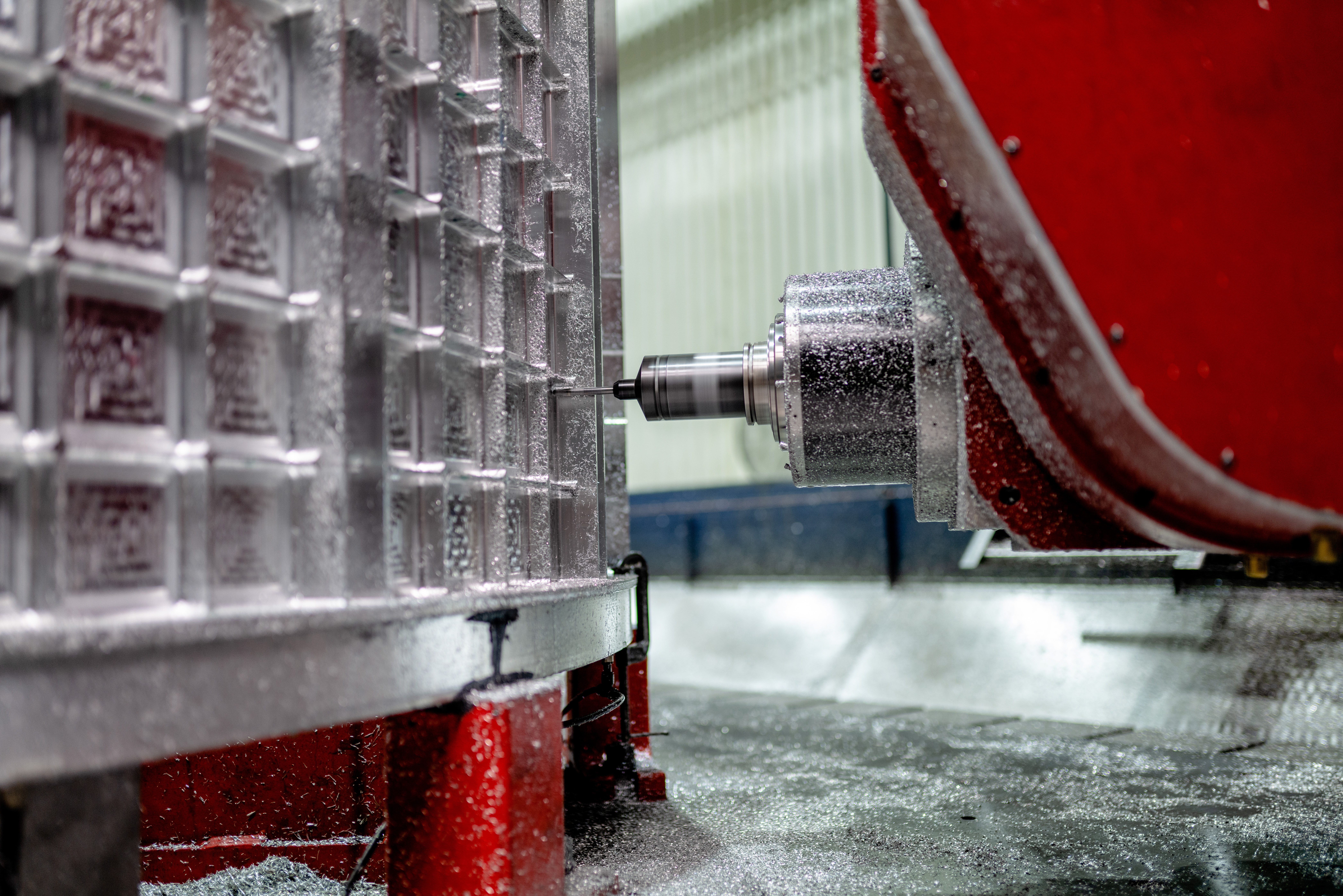 Artemis III machining at Ingersoll Machine Tool, Inc.