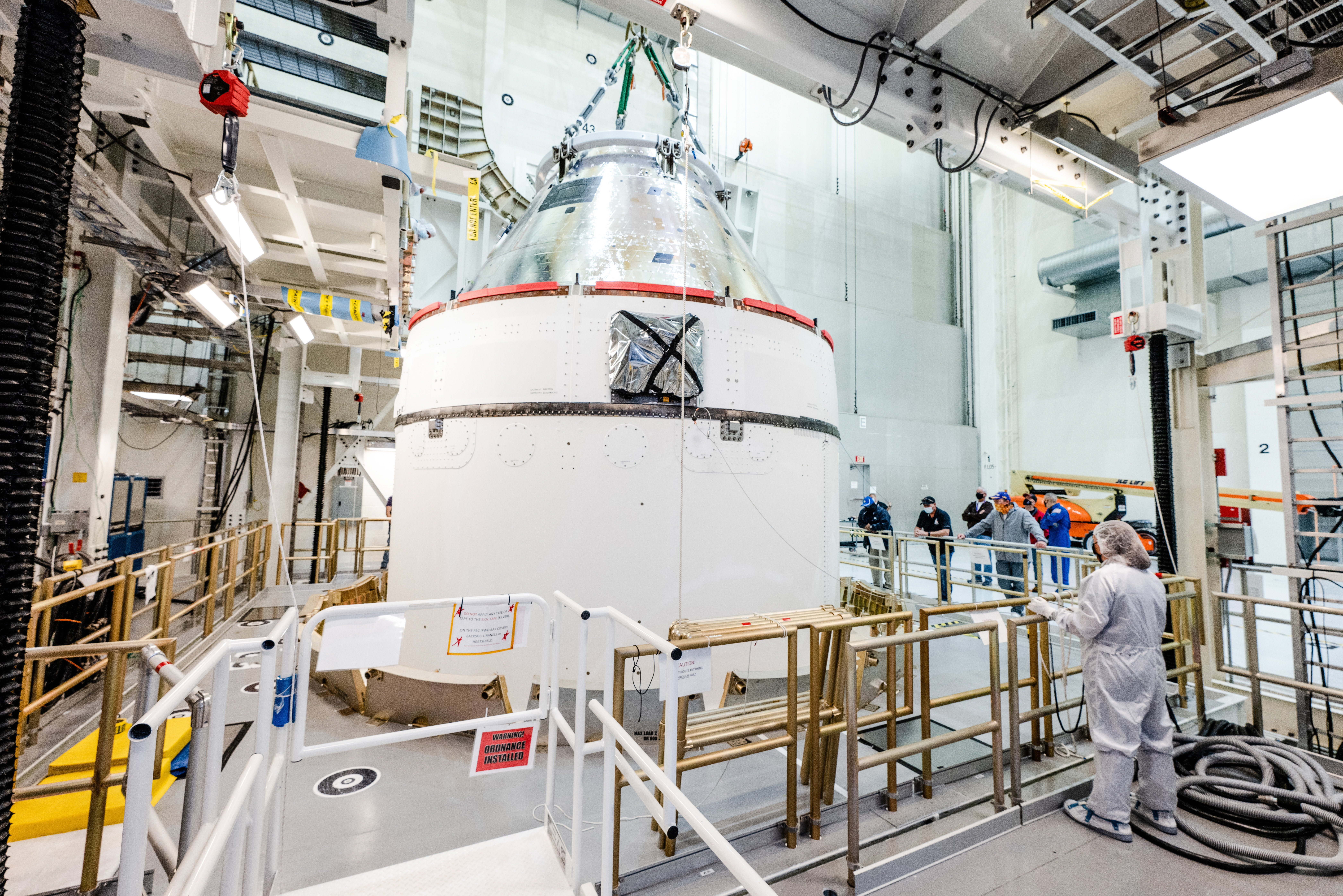 Orion ready for fueling