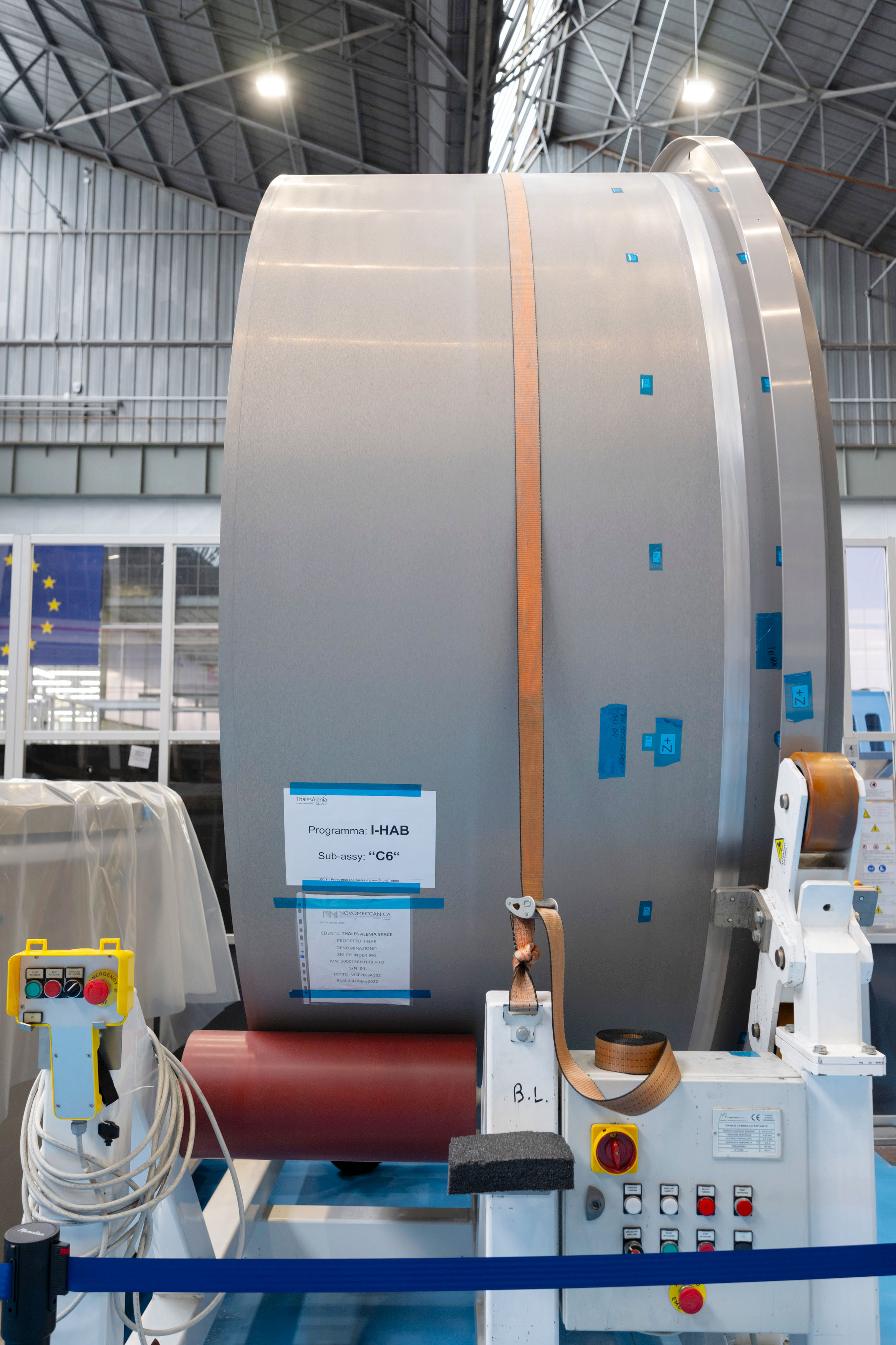 Gateway - Lunar International Habitat - ring closeup