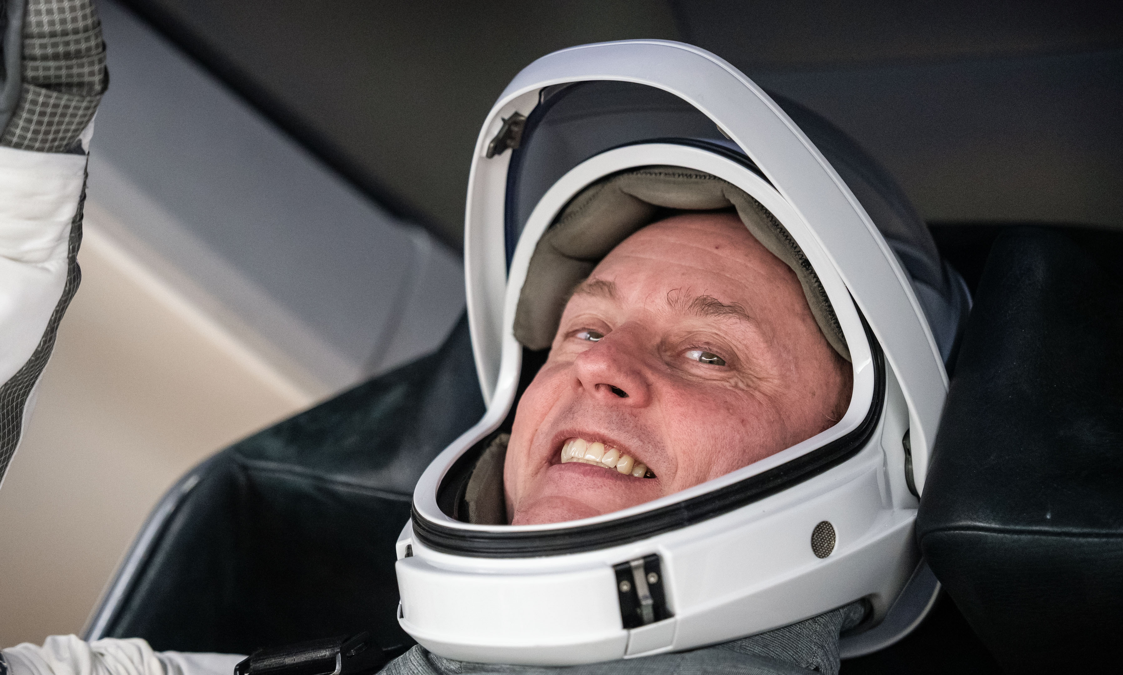 NASA astronaut Mike Fincke, pilot of NASA’s SpaceX Crew-11 mission
