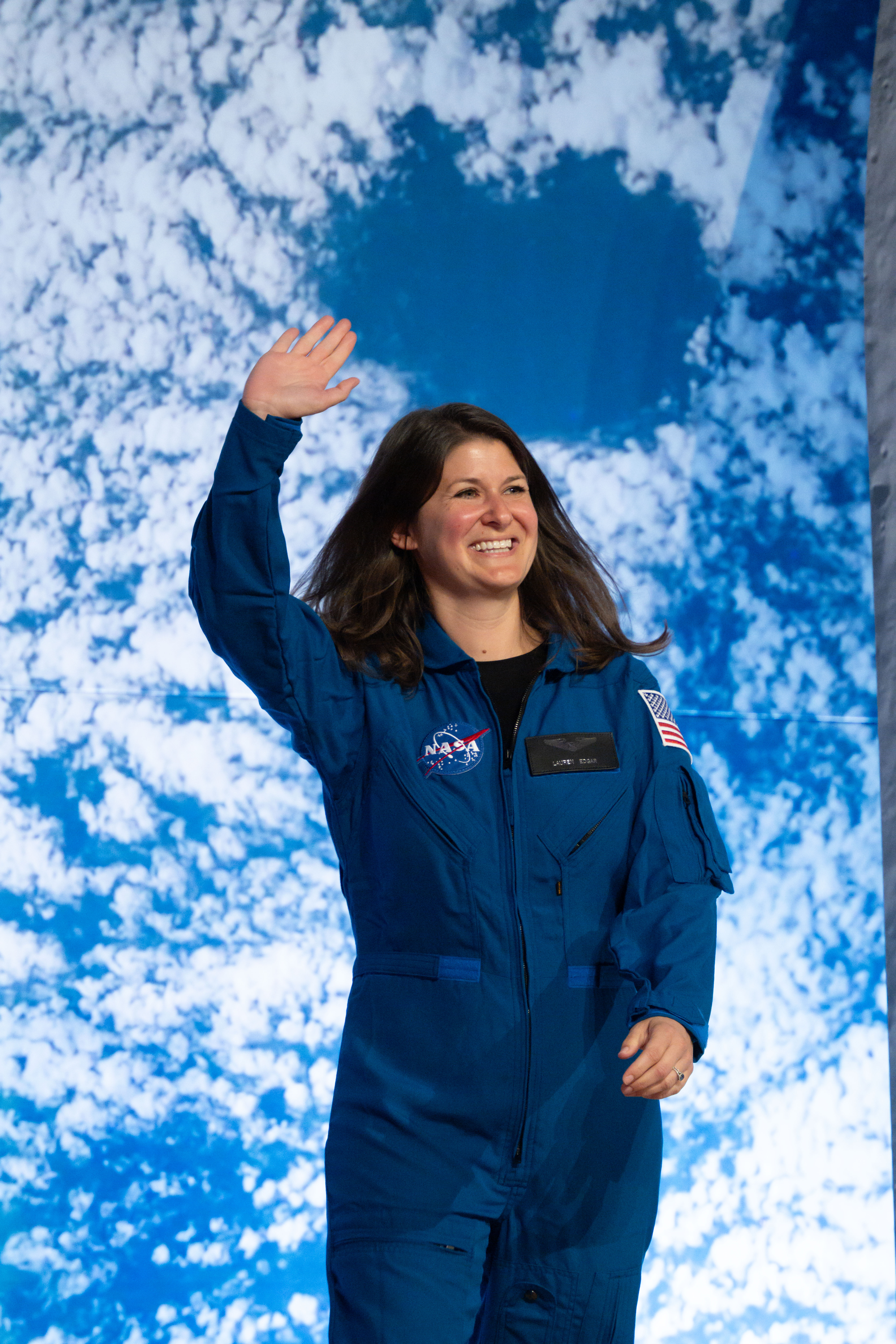 2025 Astronaut Candidate Lauren Edgar at Announcement Ceremony