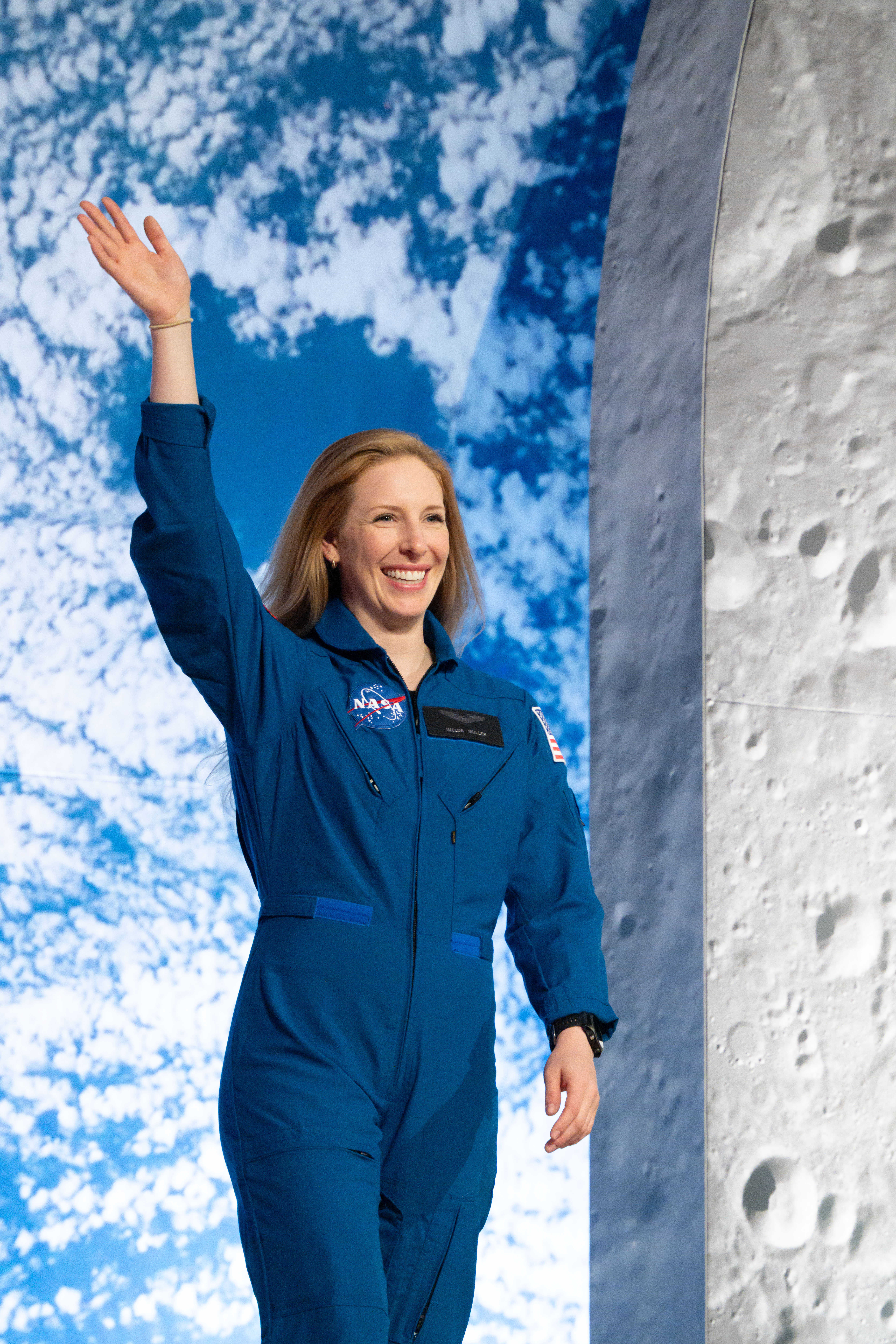 2025 Astronaut Candidate Imelda Muller at Announcement Ceremony