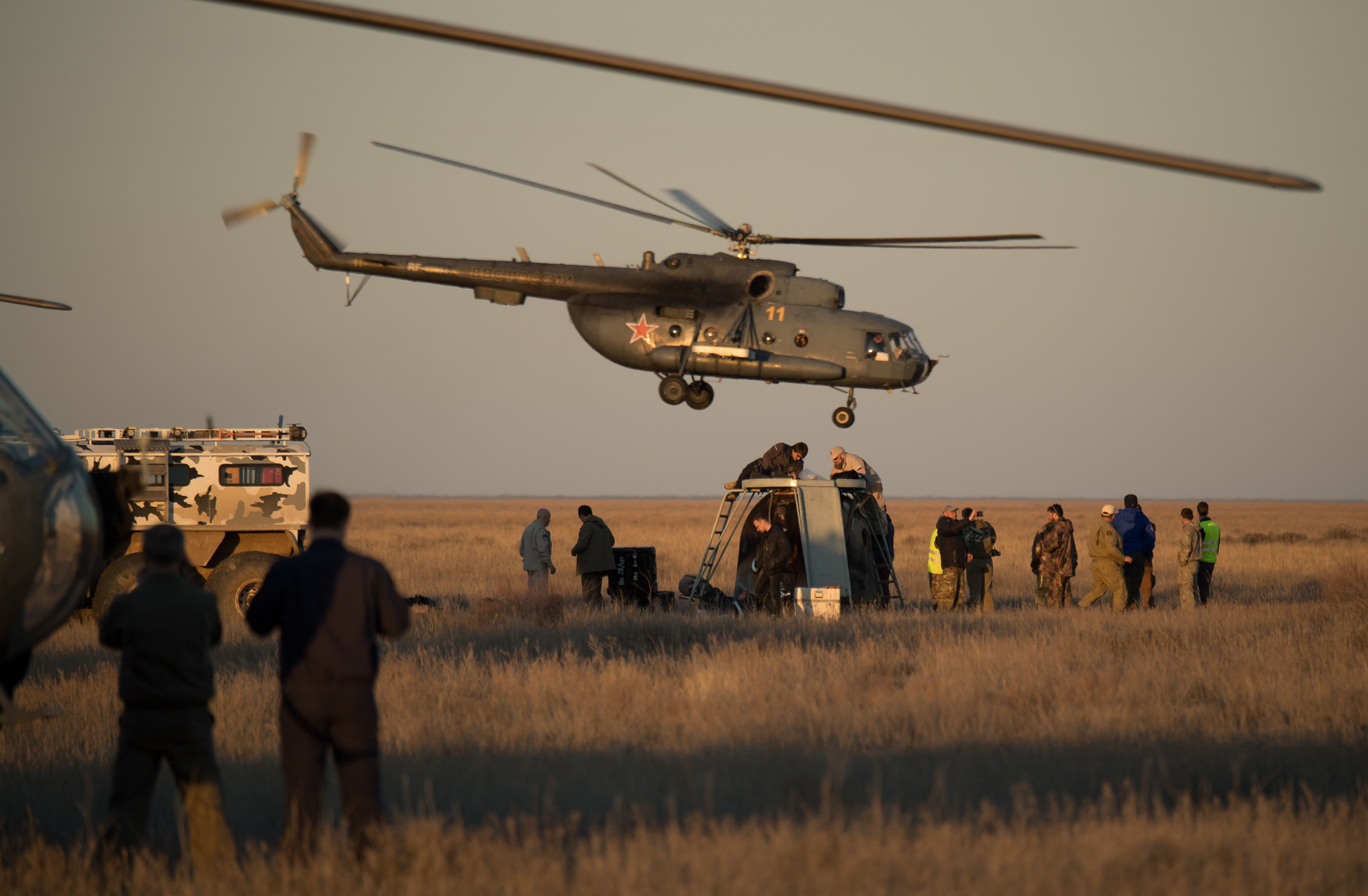 Expedition 50 Soyuz MS-02 Landing