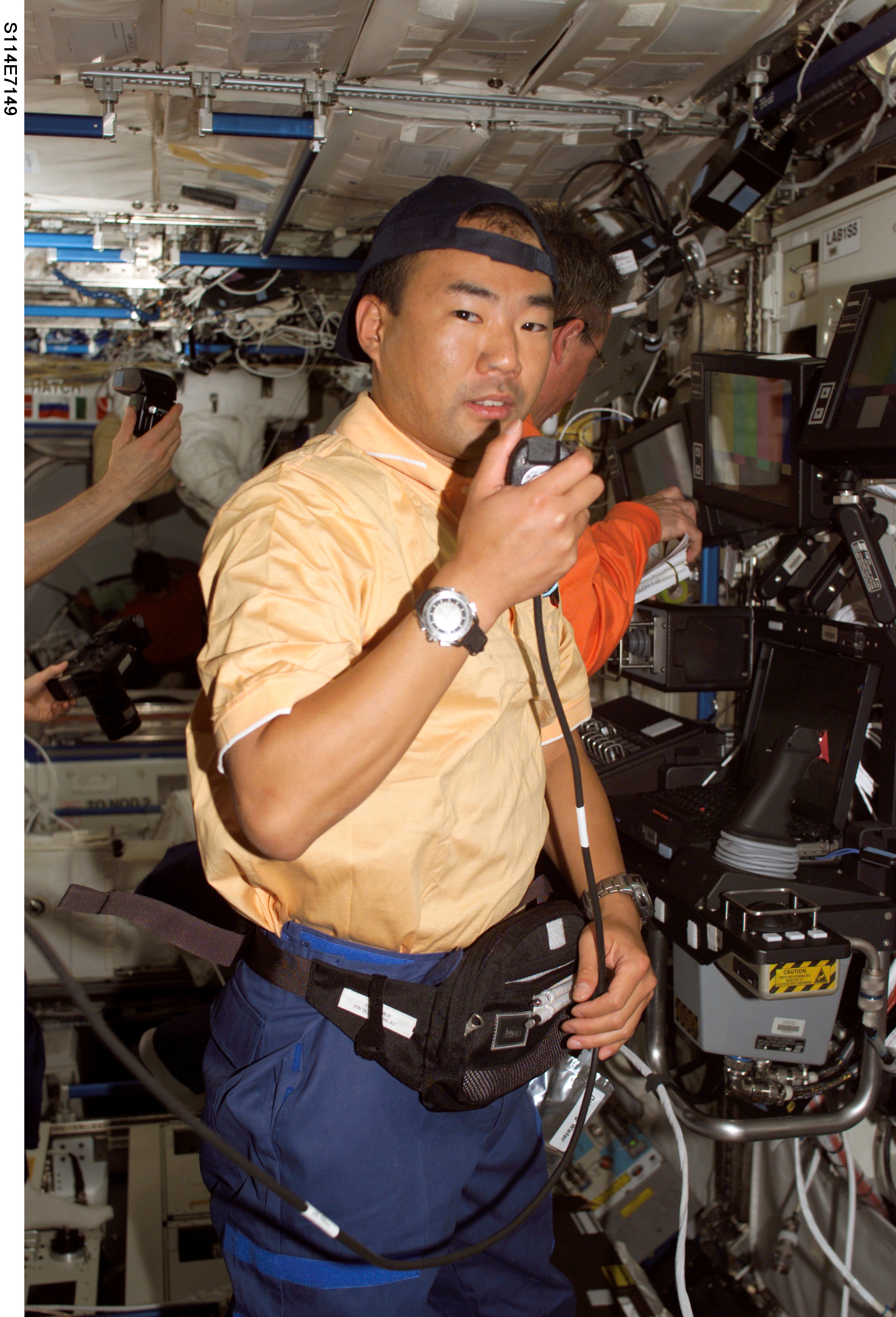 Noguchi in U.S. Laboratory