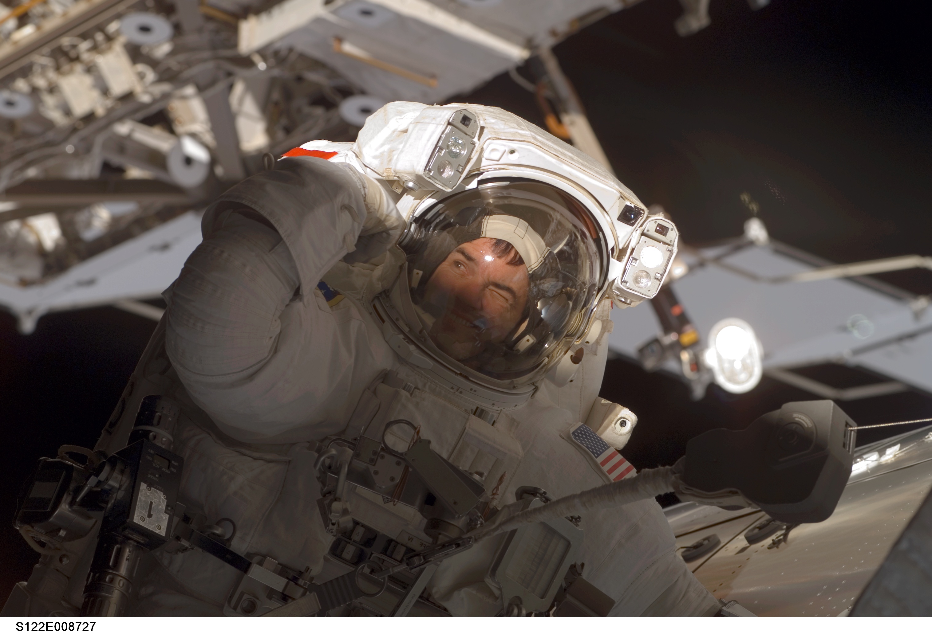 Walheim during EVA 3