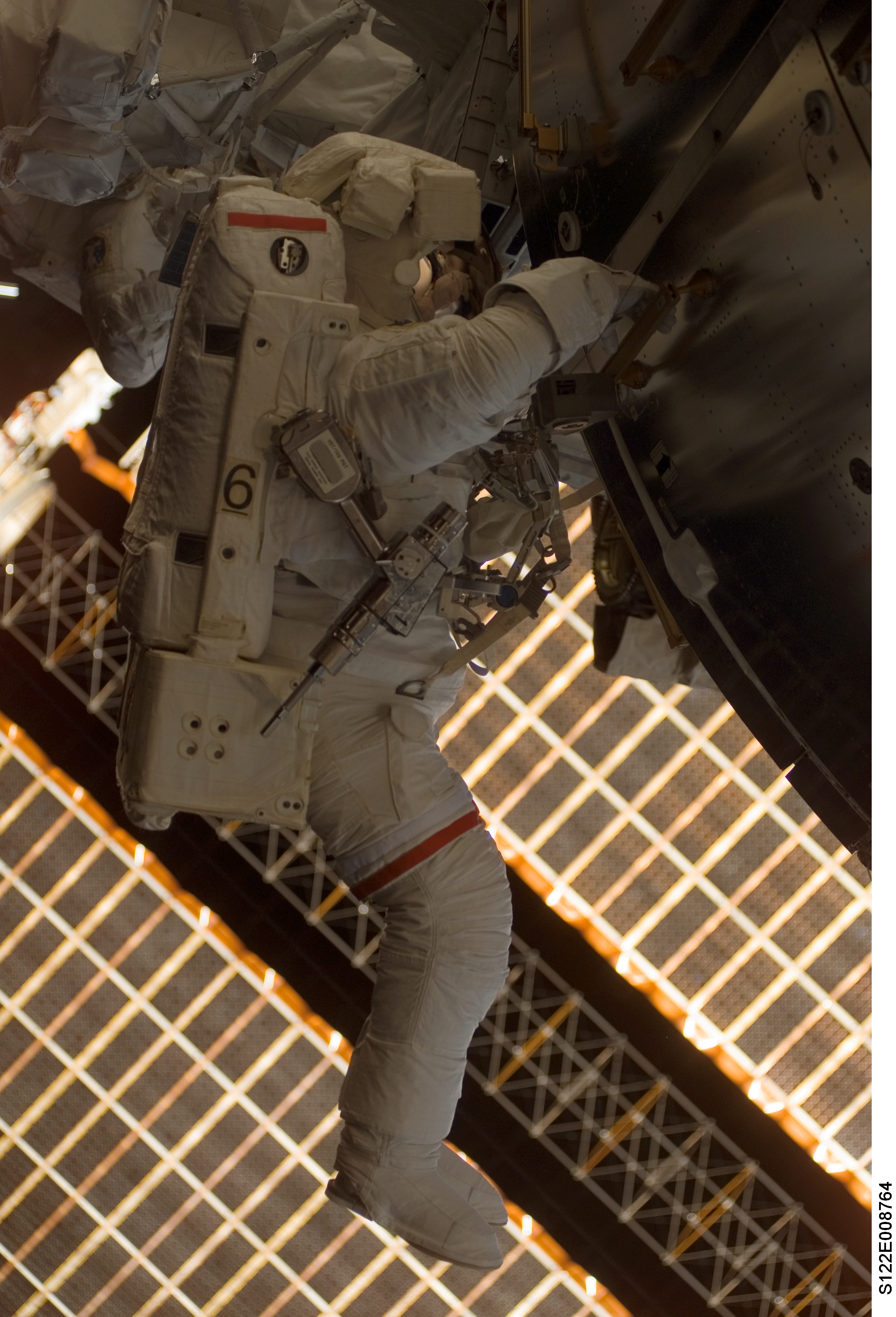 Walheim during EVA 3