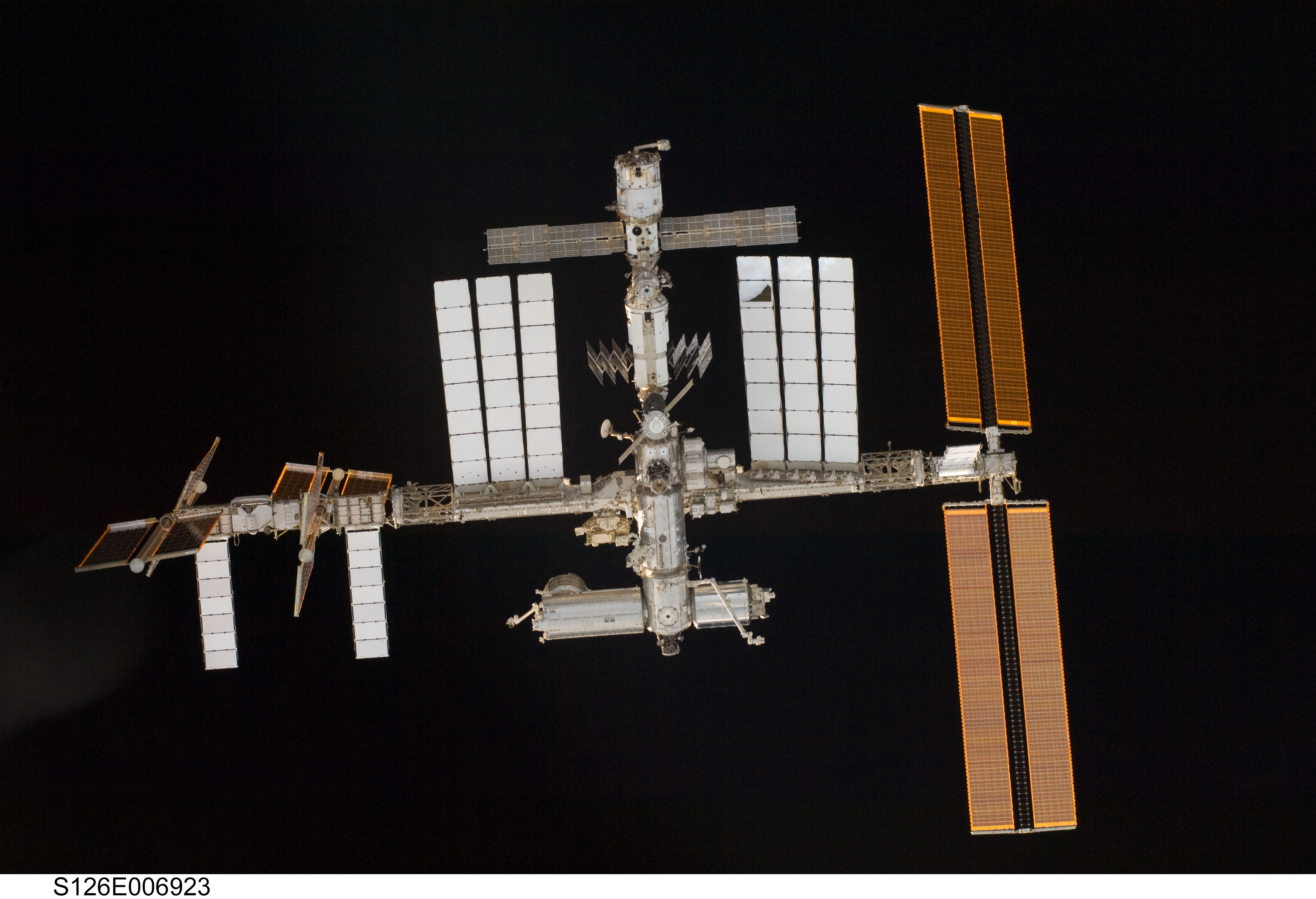 View of ISS taken during the STS-126 Approach