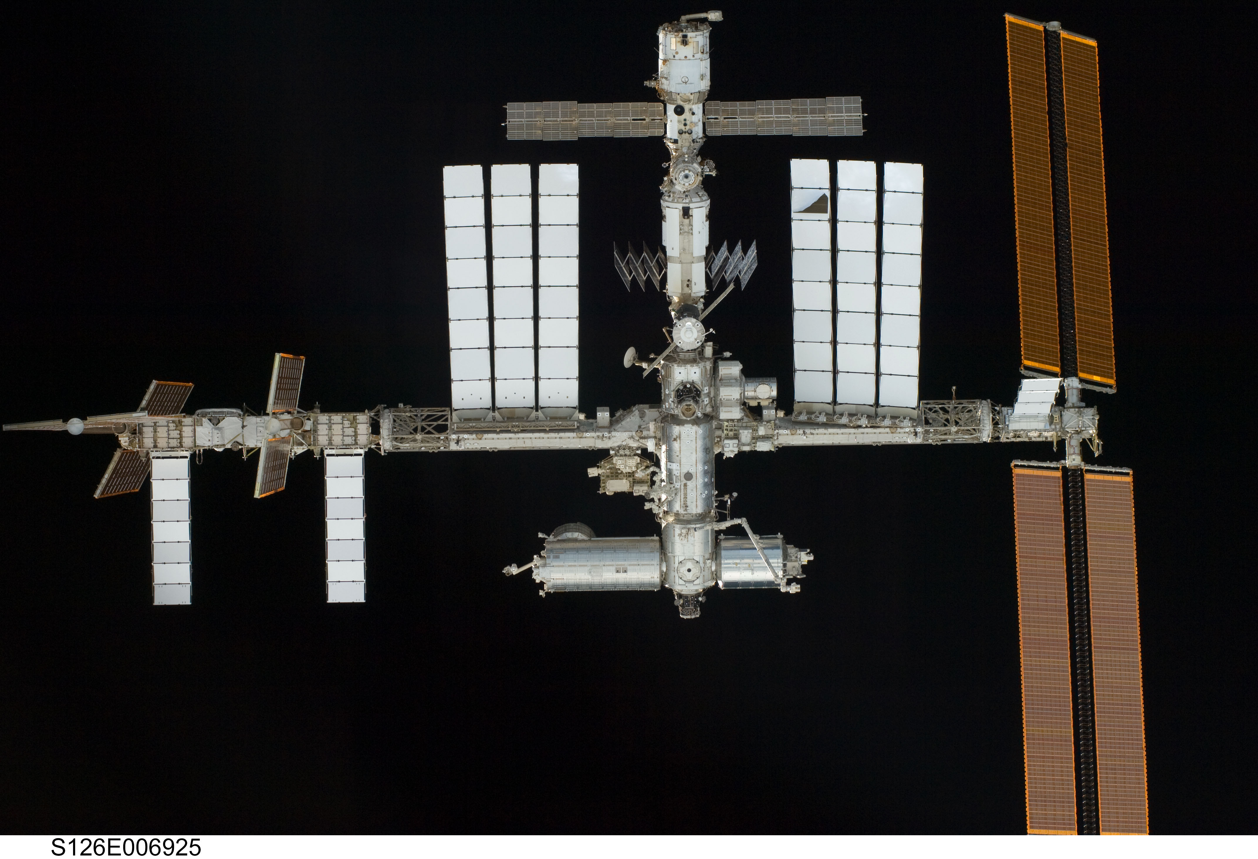 View of ISS taken during the STS-126 Approach