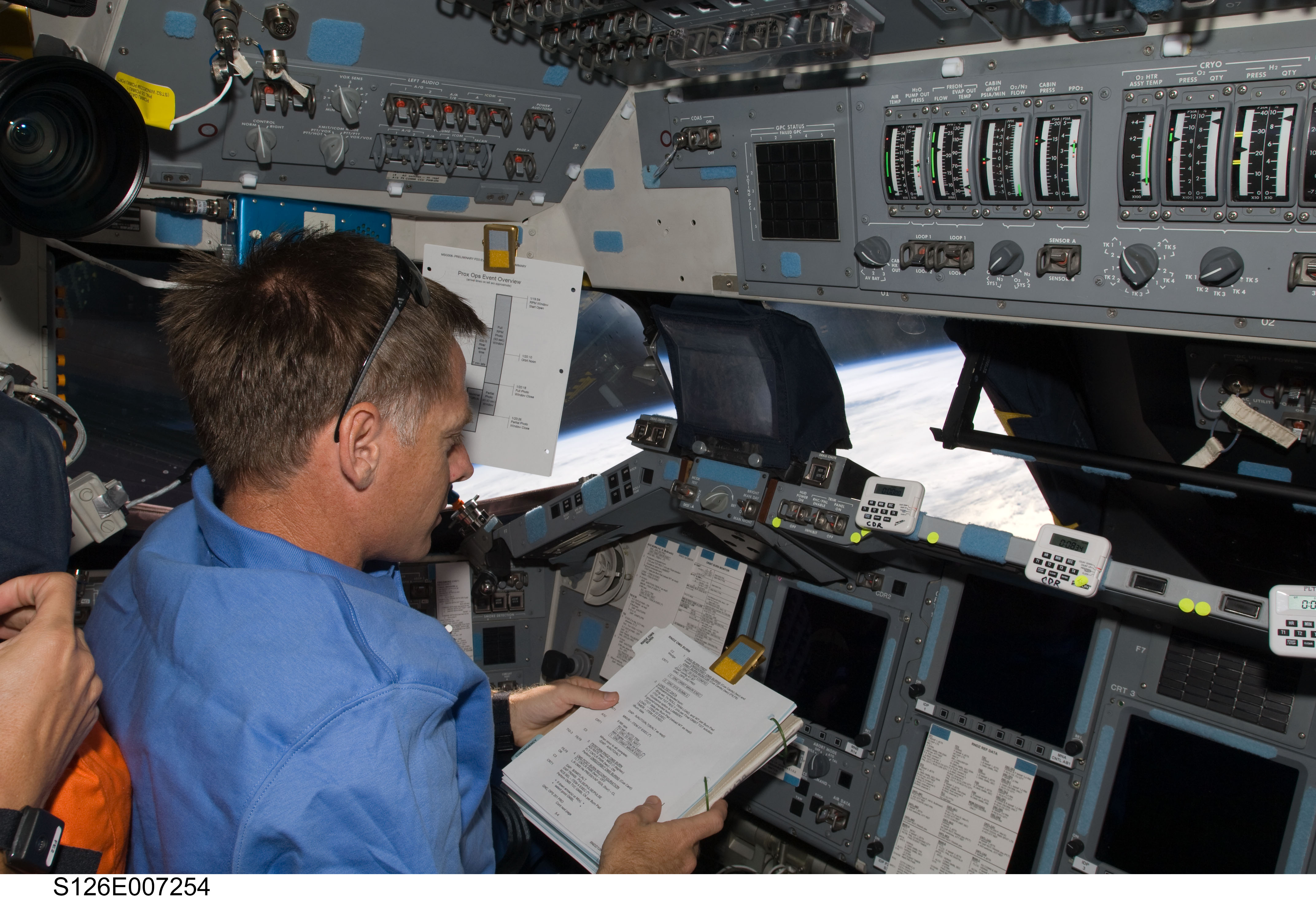 Ferguson on FD during Rendezvous and Docking OPS