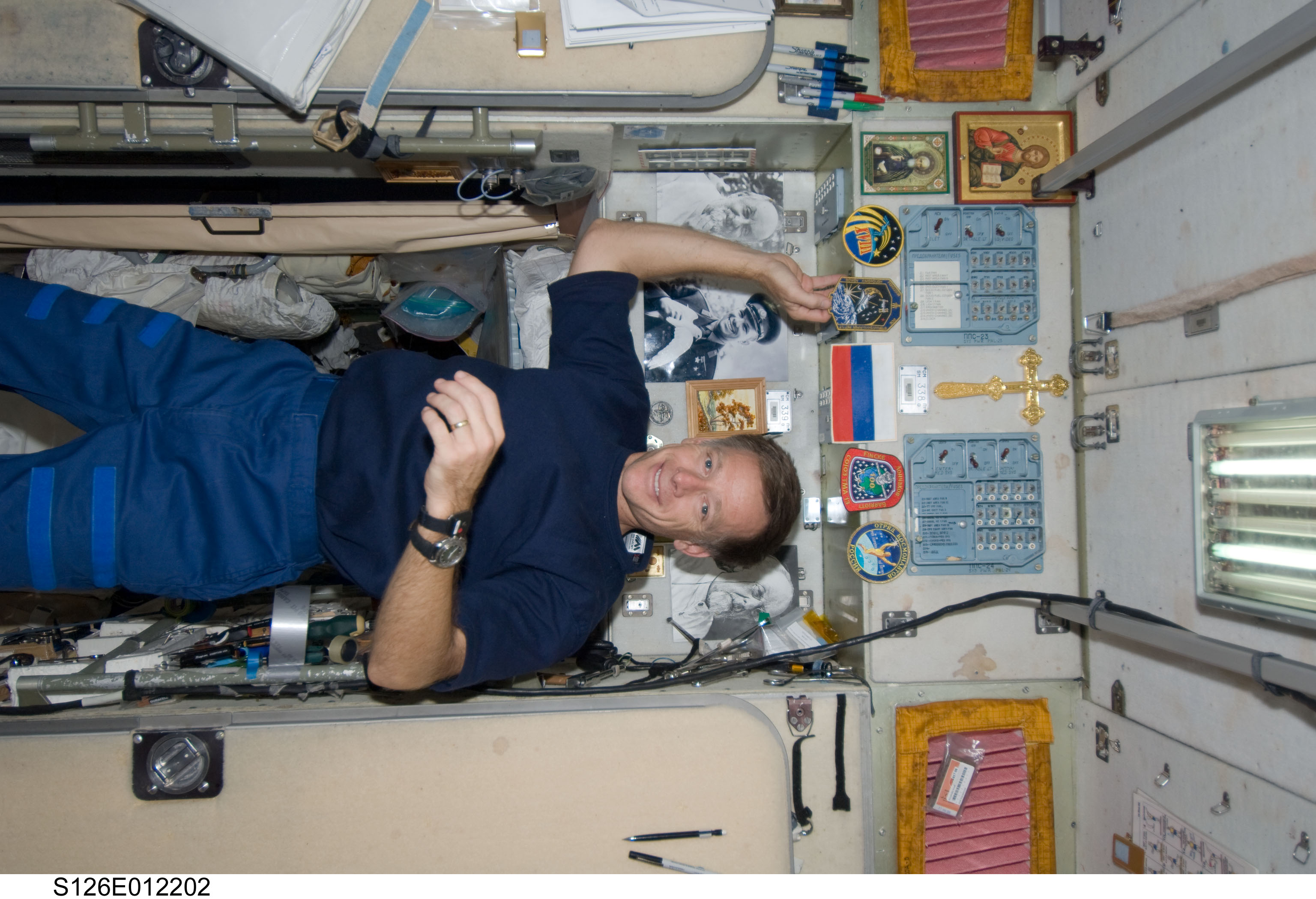 Ferguson places Mission Patch in SM