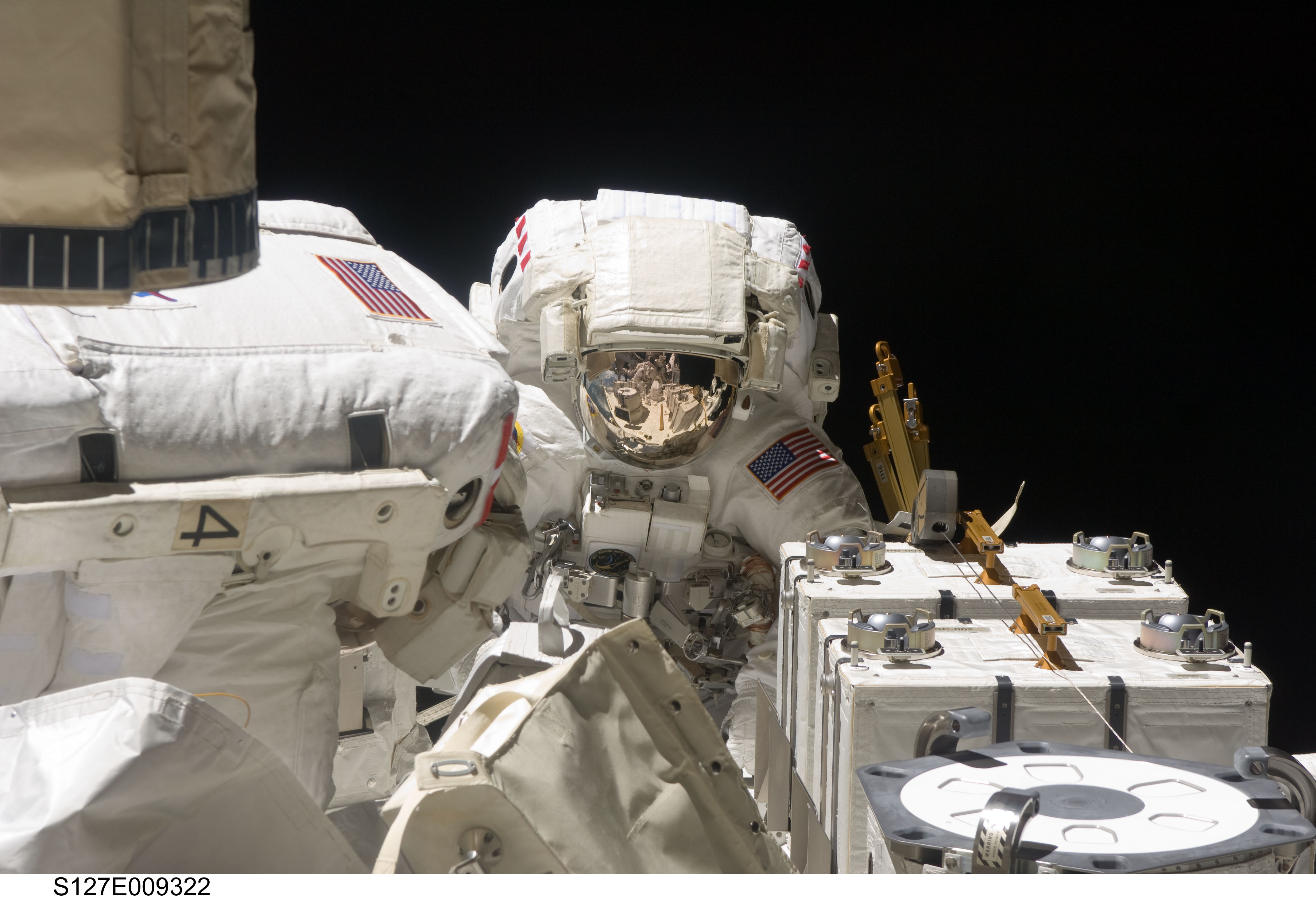 Cassidy during EVA-5