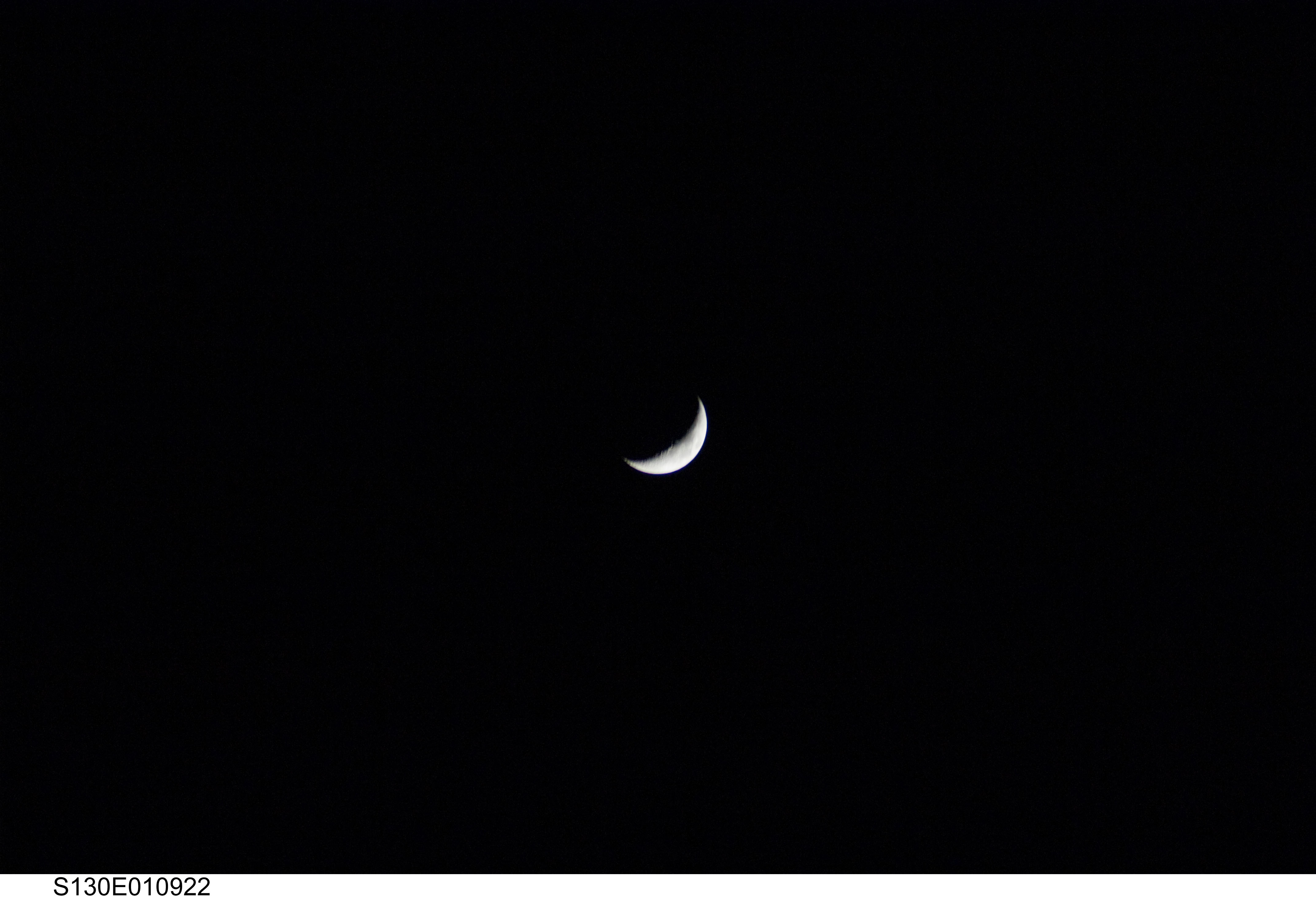 Lunar Observations taken by the STS-130 Crew