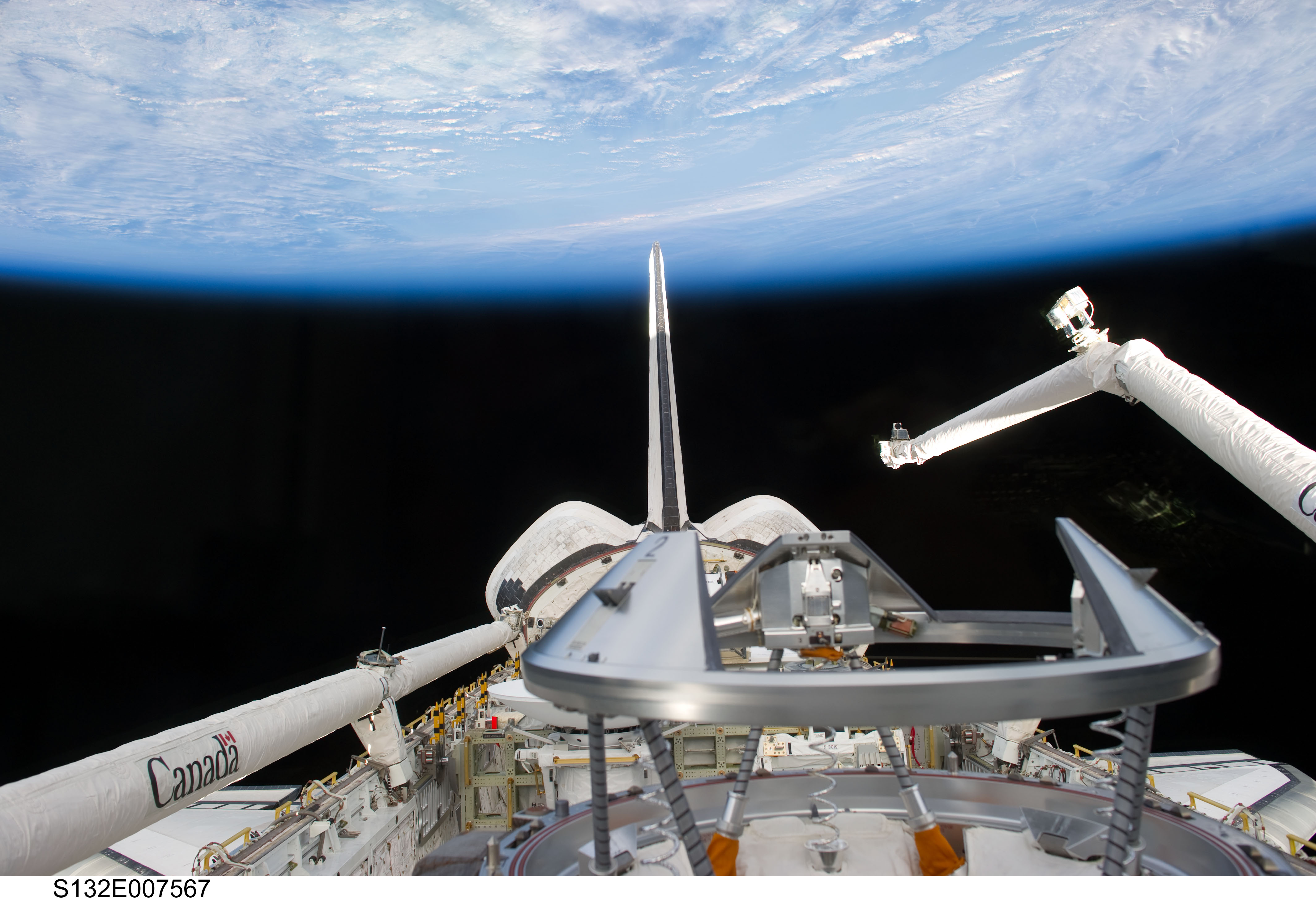 STS-132 Space Shuttle Atlantis Payload Bay