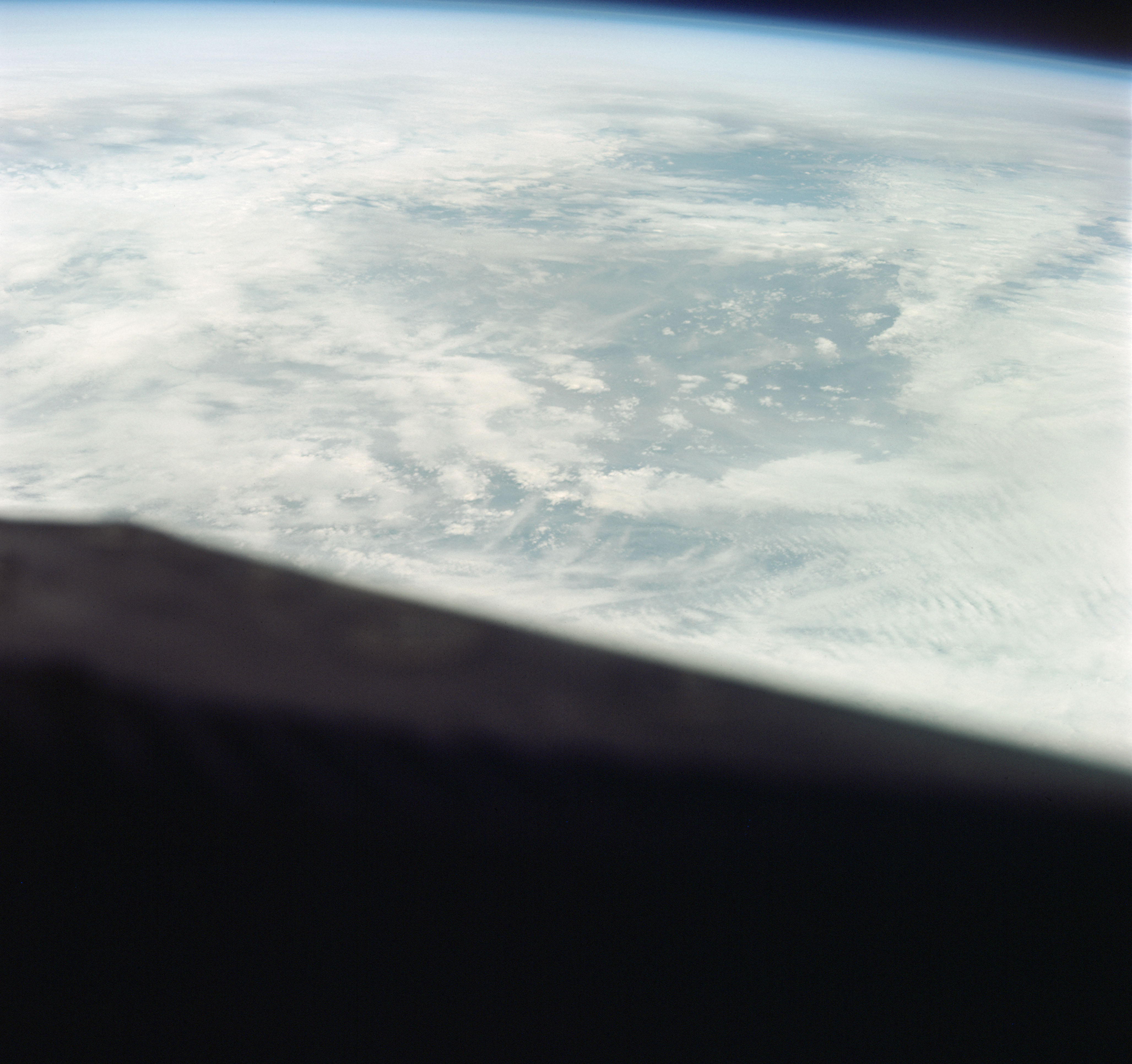 GEMINI-TITAN (GT)-3 - EARTH - SKY VIEW - AFRICA