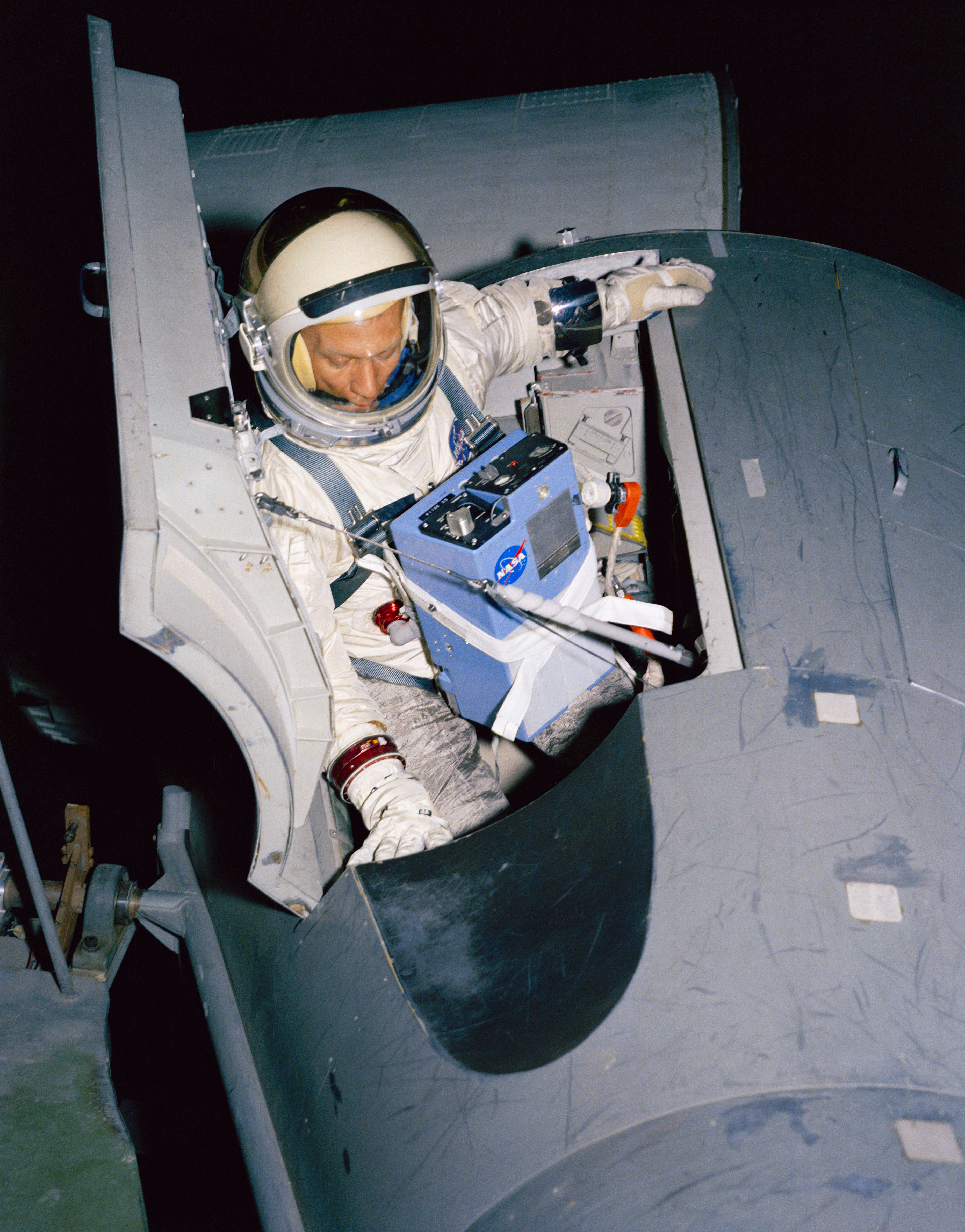 GEMINI-TITAN (GT)-9 - TRAINING - ASTRONAUT ALDRIN - OH