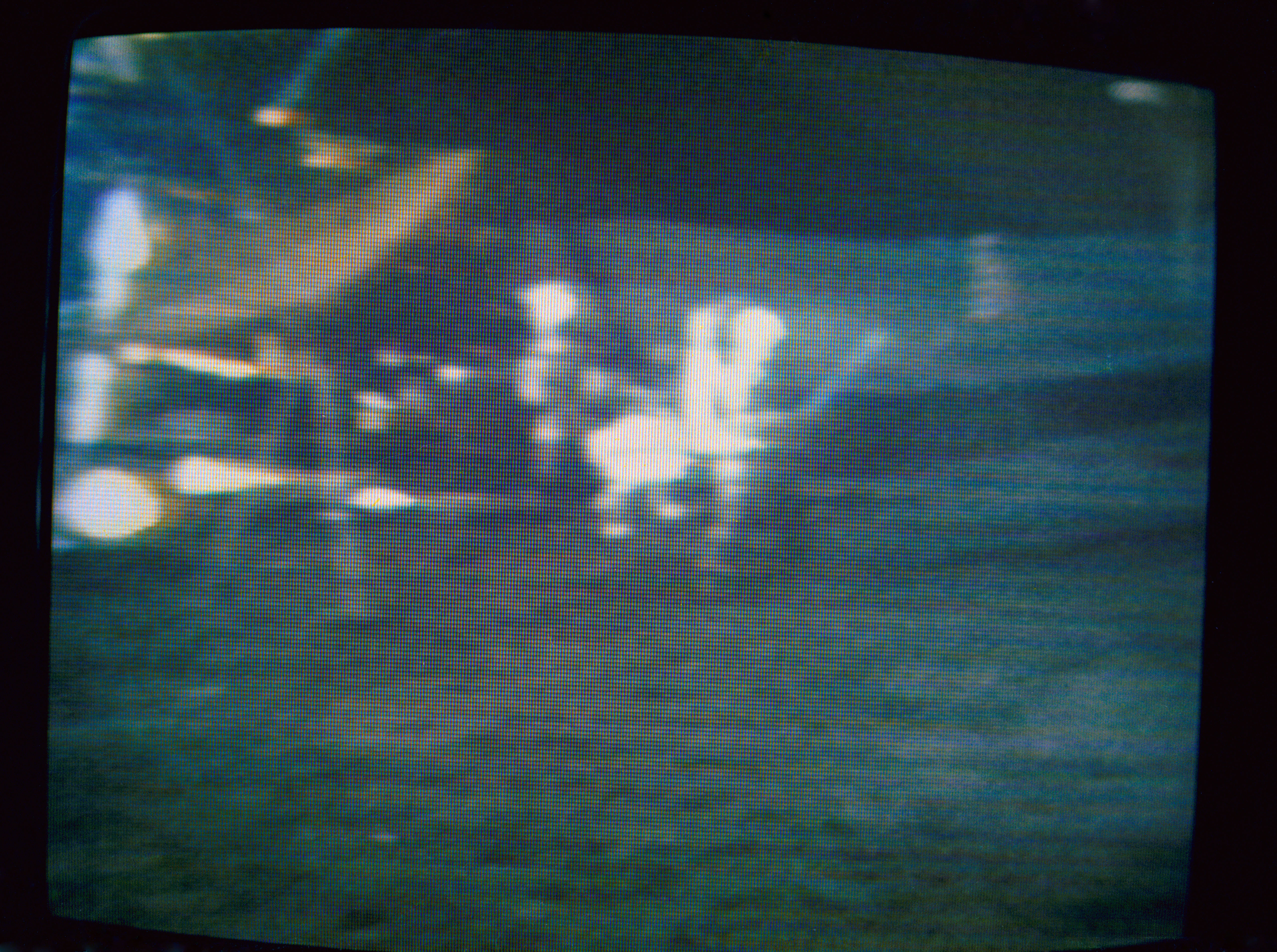 Television transmission at end of second extravehicular activity