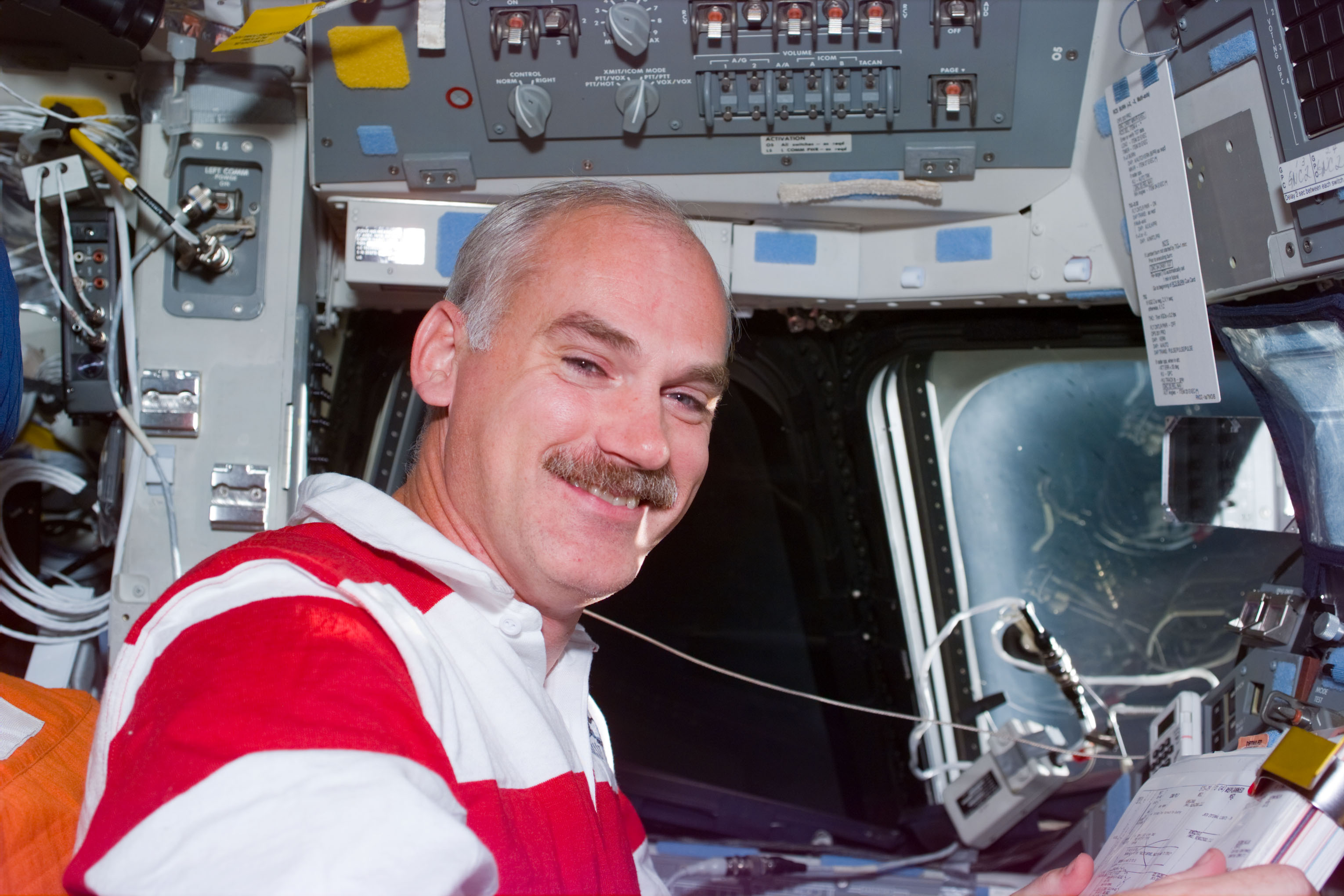 Commander Readdy after rendezvous with Mir