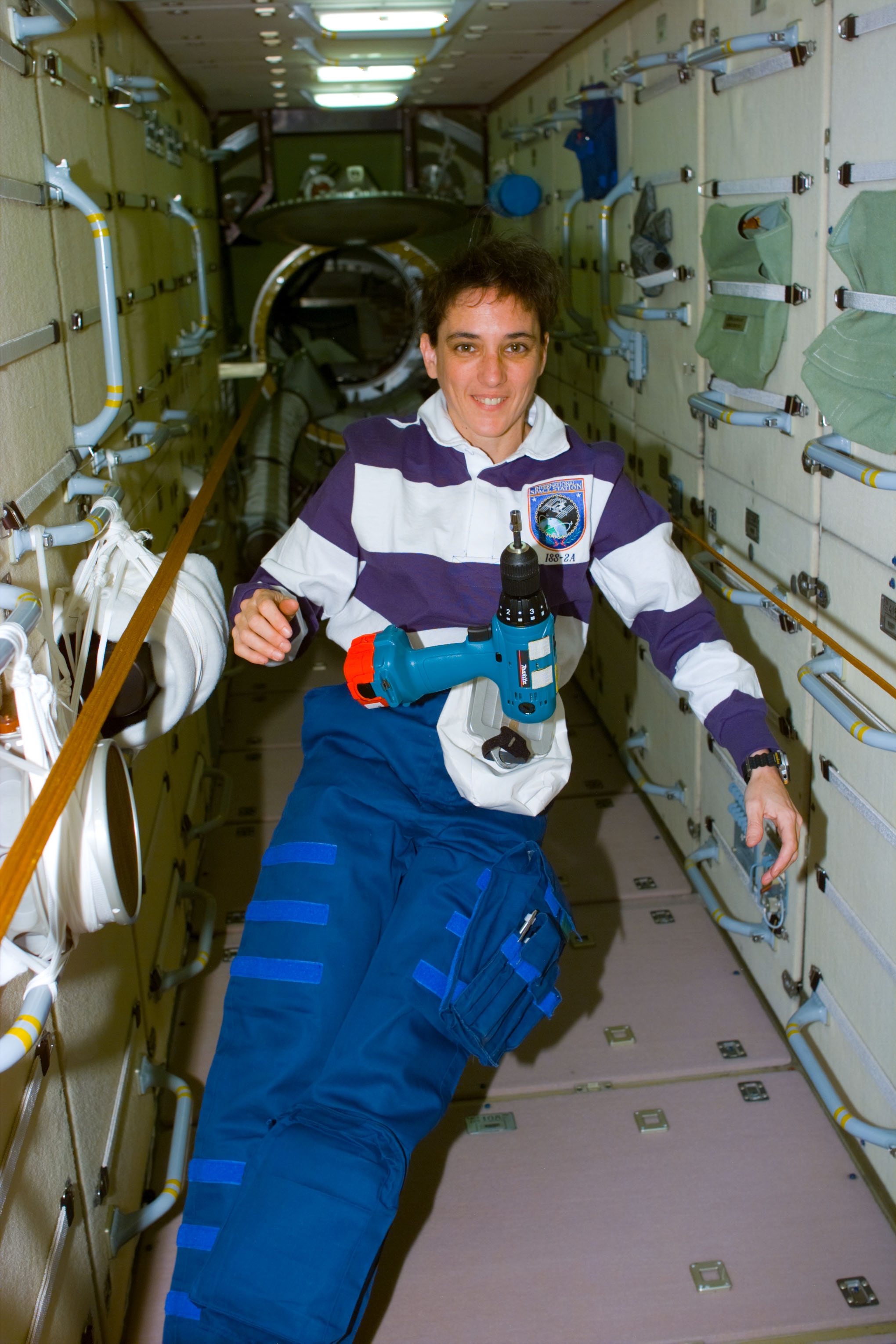 Currie in the FGB/Zarya module