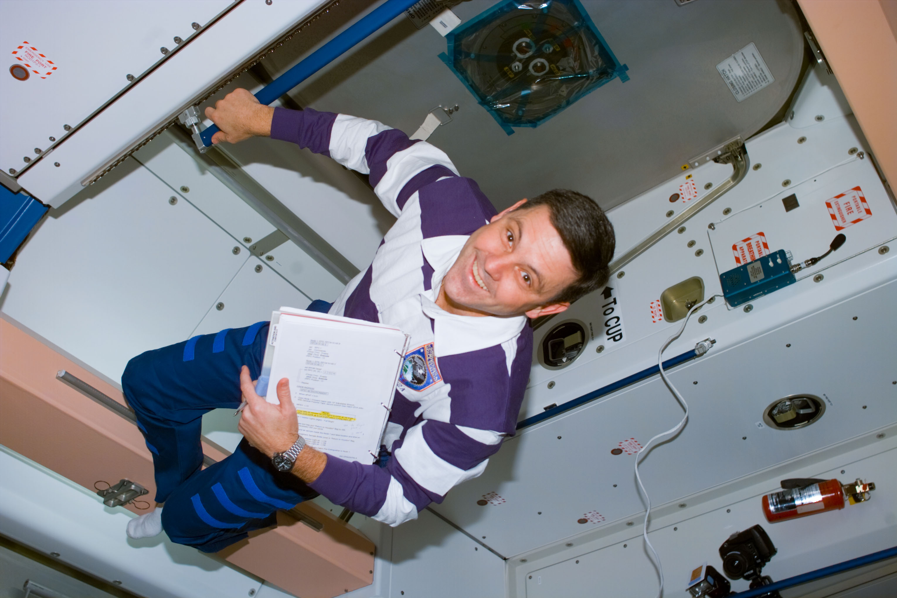 View in the Node 1/Unity module after docking