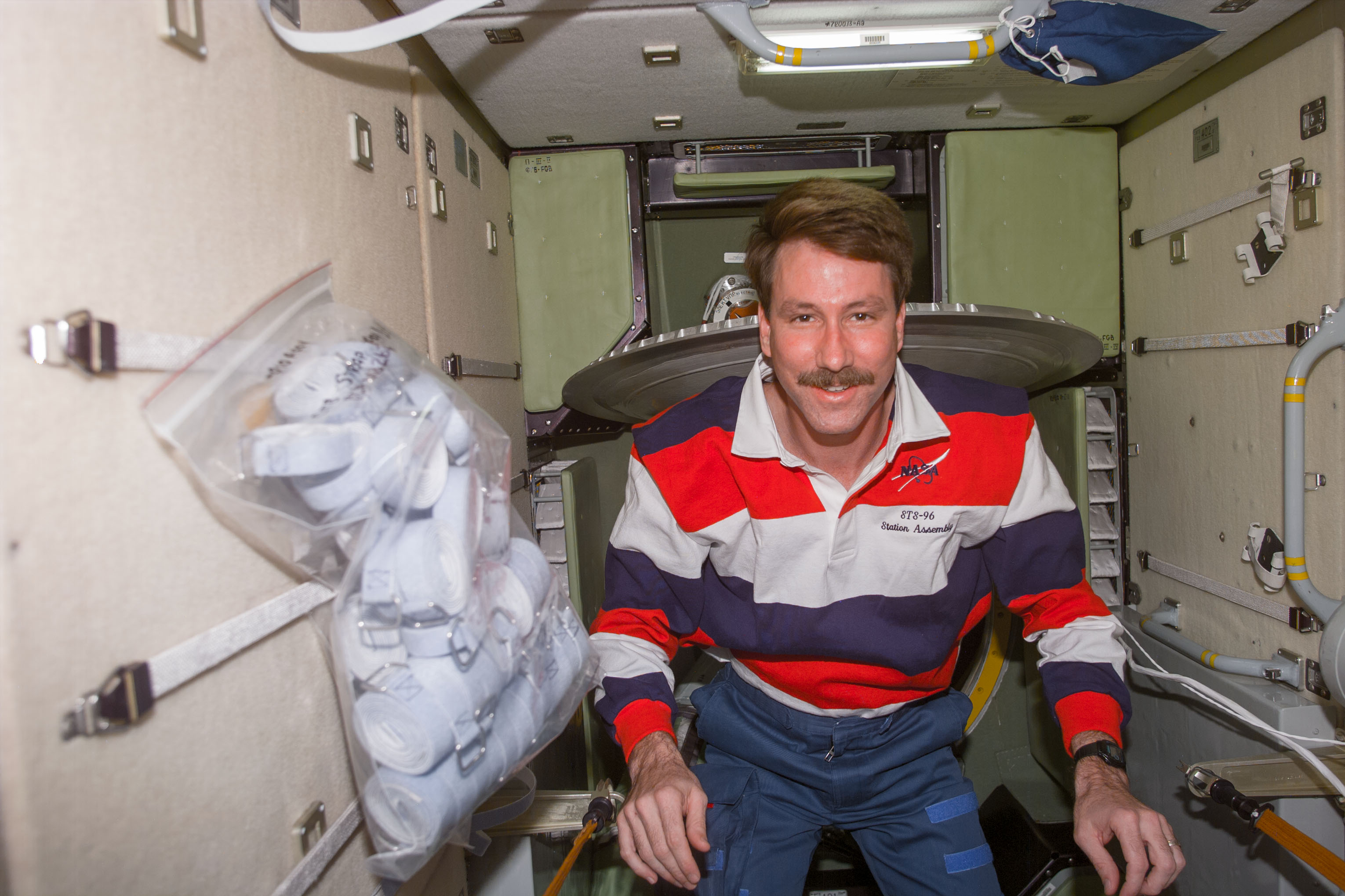 Kent Rominger in FGB/Zarya module