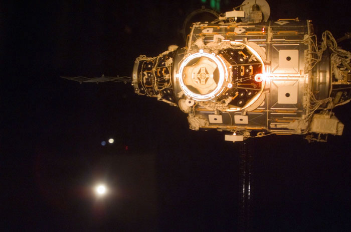 Node 1 and PMU prior to docking