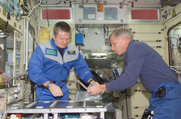 CDR Shepherd and CDR Cockrell in SM