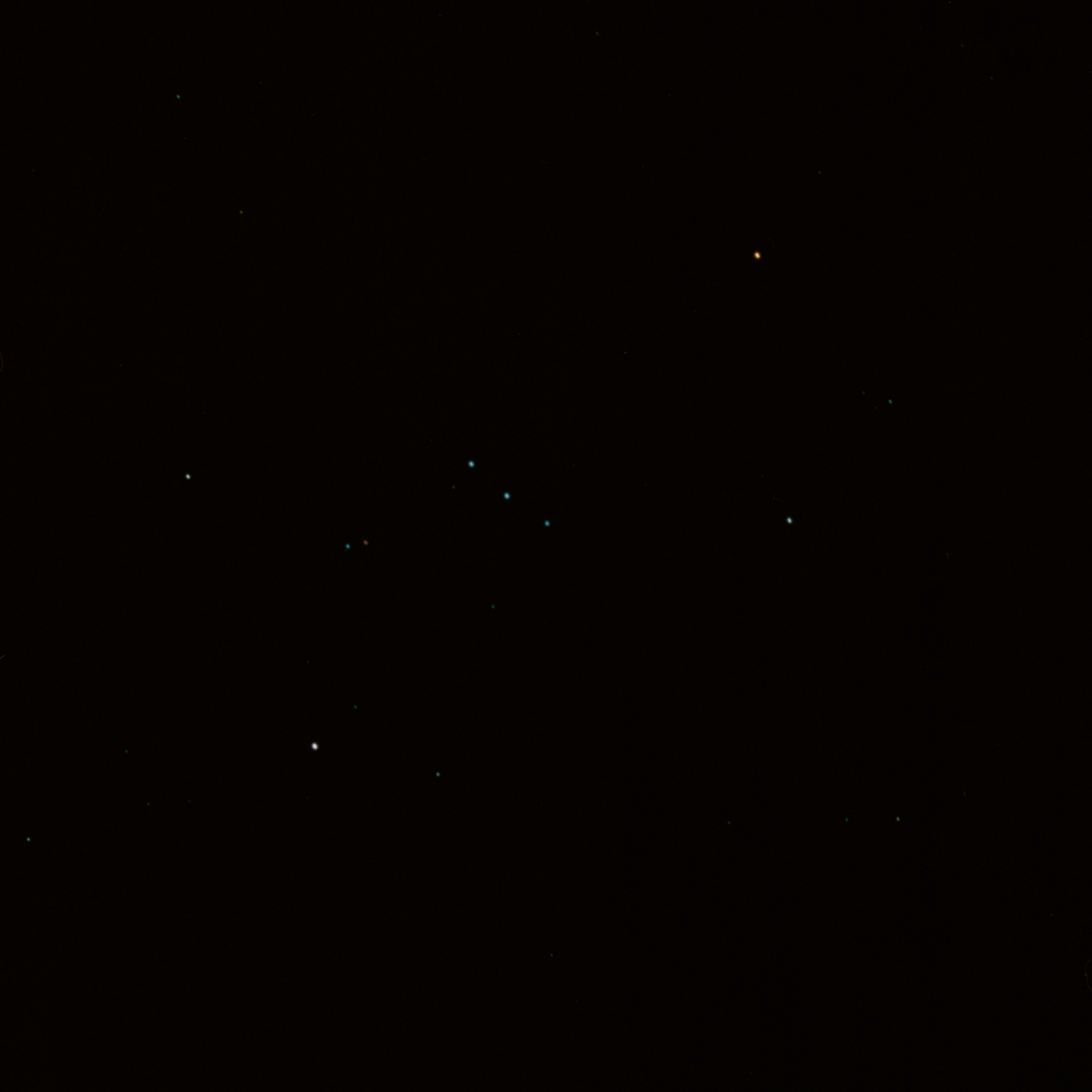 STS-54 astronomical observation of the constellation Orion