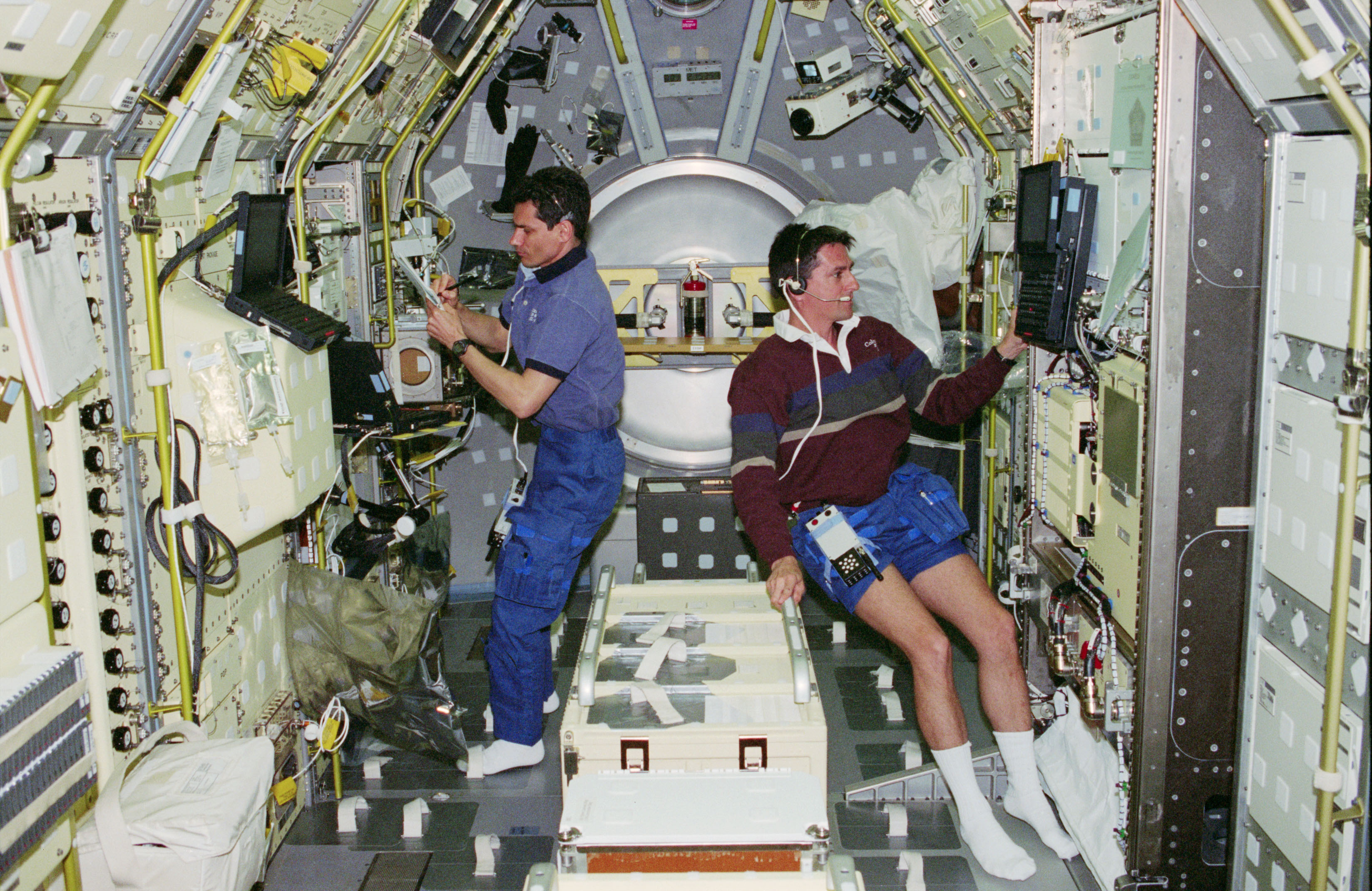 Full length view of the Spacelab module