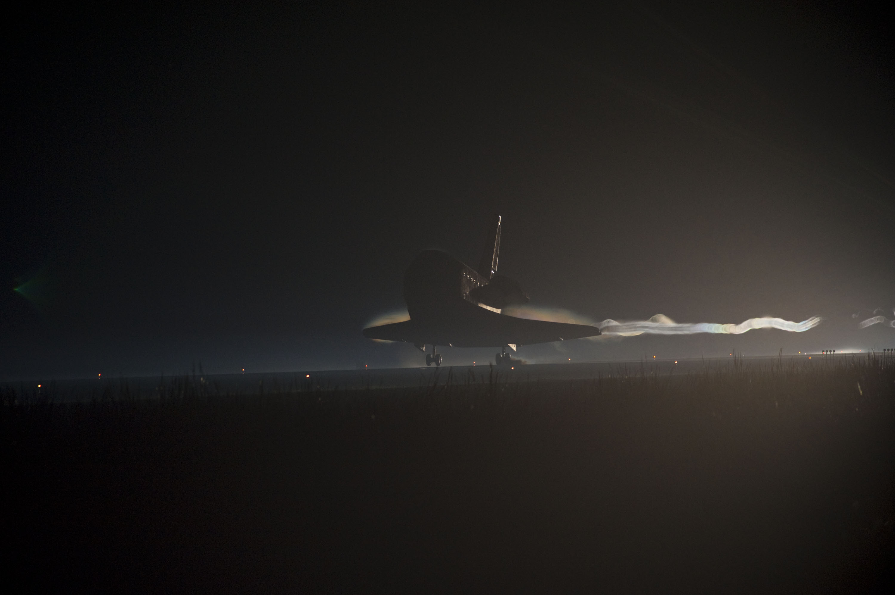 The Final Landing of STS-135 Atlantis
